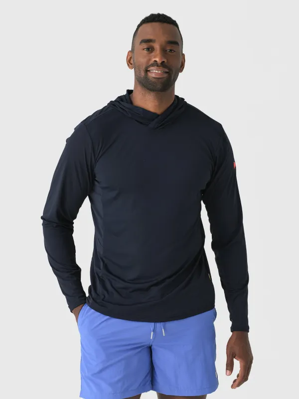Florence Marine X Men's Sun Pro Long Sleeve Crossover Hooded UPF Shirt made by Florence Marine