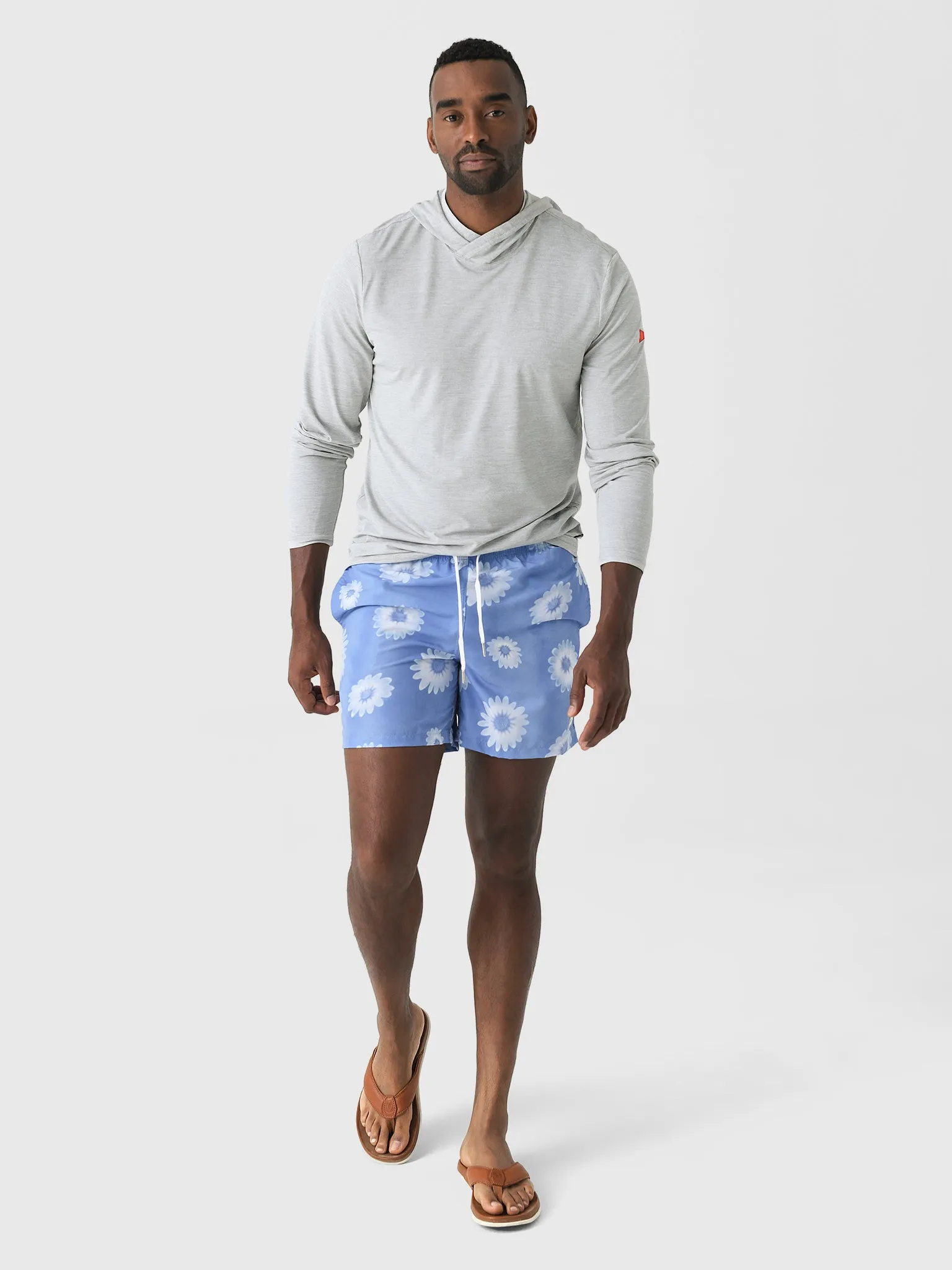 Florence Marine X Men's Airtex Long Sleeve Hooded Shirt sold by Saint Bernard product image thumbnail 2