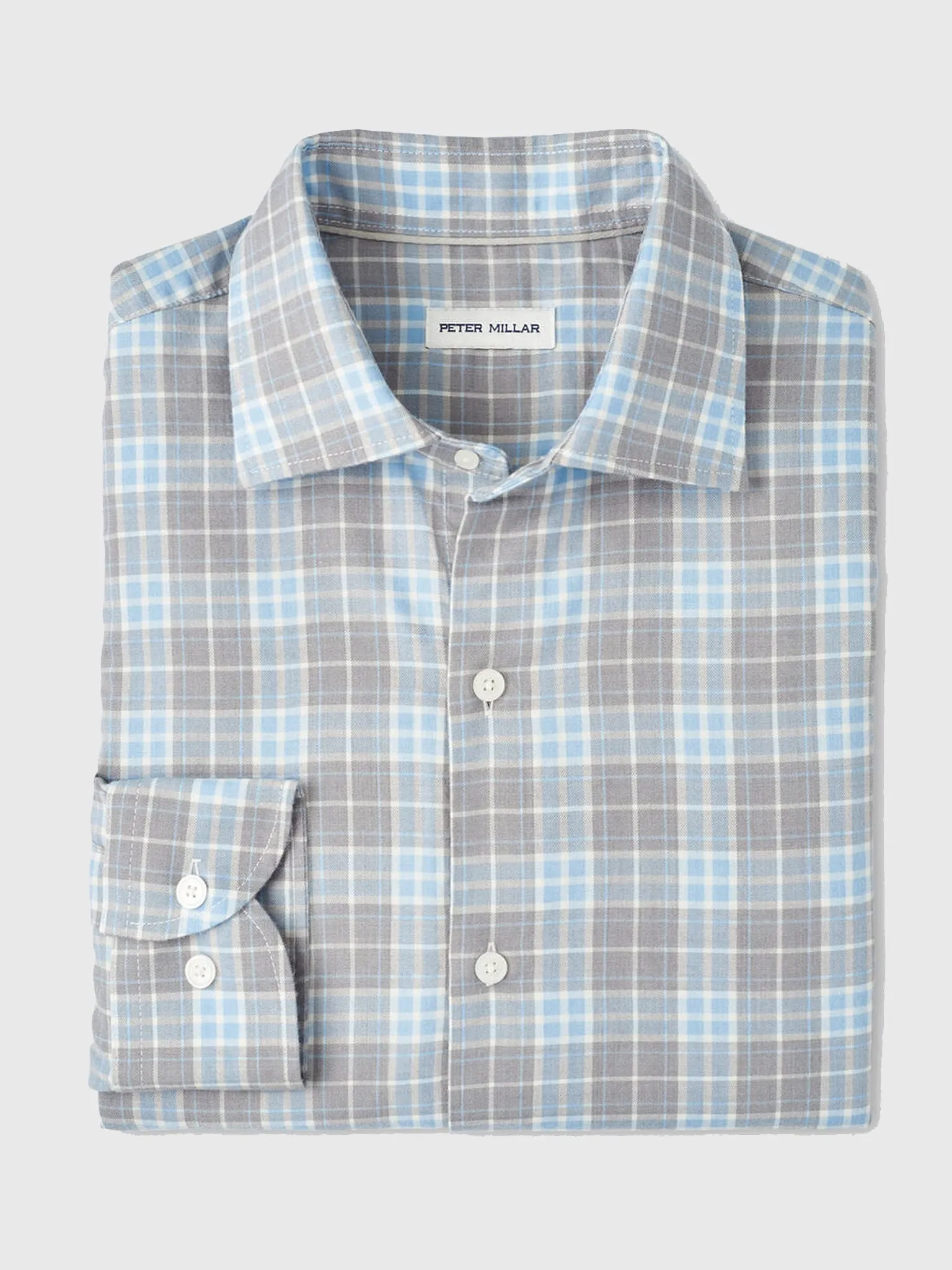 Peter Millar Crown Men's Big Bear Performance Flannel Sport Shirt sold by Saint Bernard