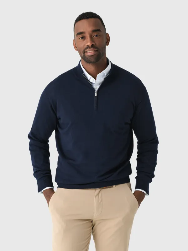 Peter Millar Crown Men's Autumn Crest Quarter-Zip sold by Saint Bernard