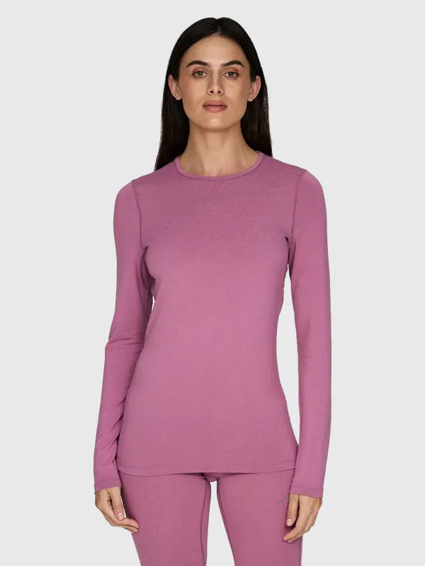 Le Bent Women's Midweight Crew Base Layer Top sold by Saint Bernard