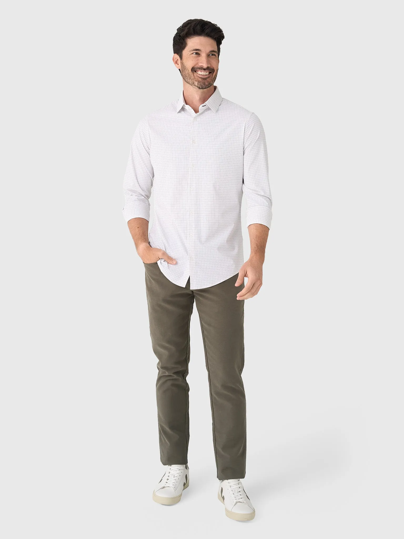 Mizzen+Main Men's Trim Leeward Dress Shirt sold by Saint Bernard product image thumbnail 2