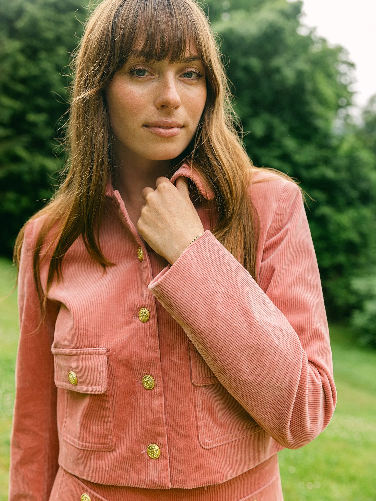 LoveShackFancy Women's Aylin Jacket sold by Saint Bernard product image thumbnail 2