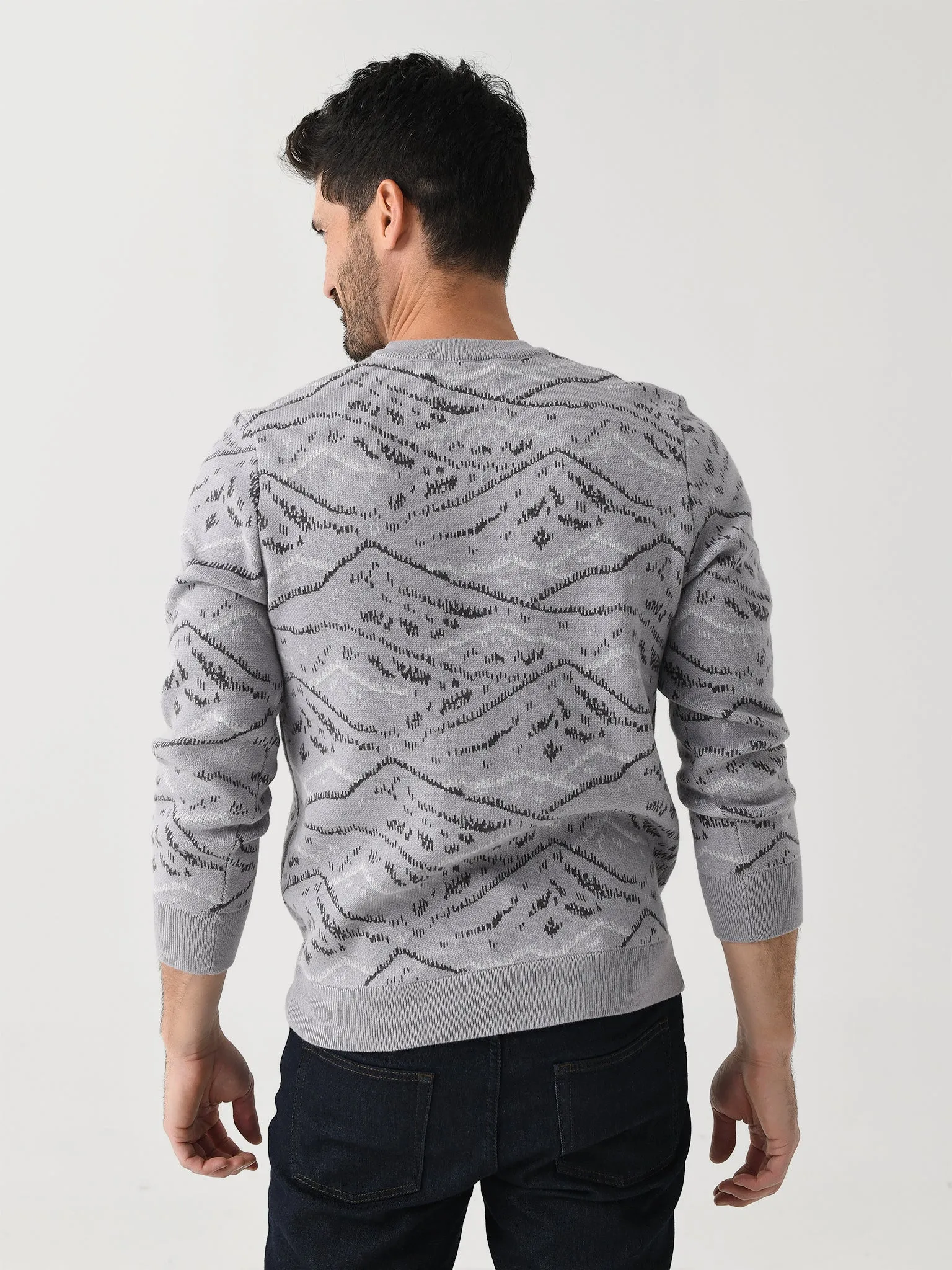 Mizzen+Main Men's Hillcrest Crewneck sold by Saint Bernard product image thumbnail 4