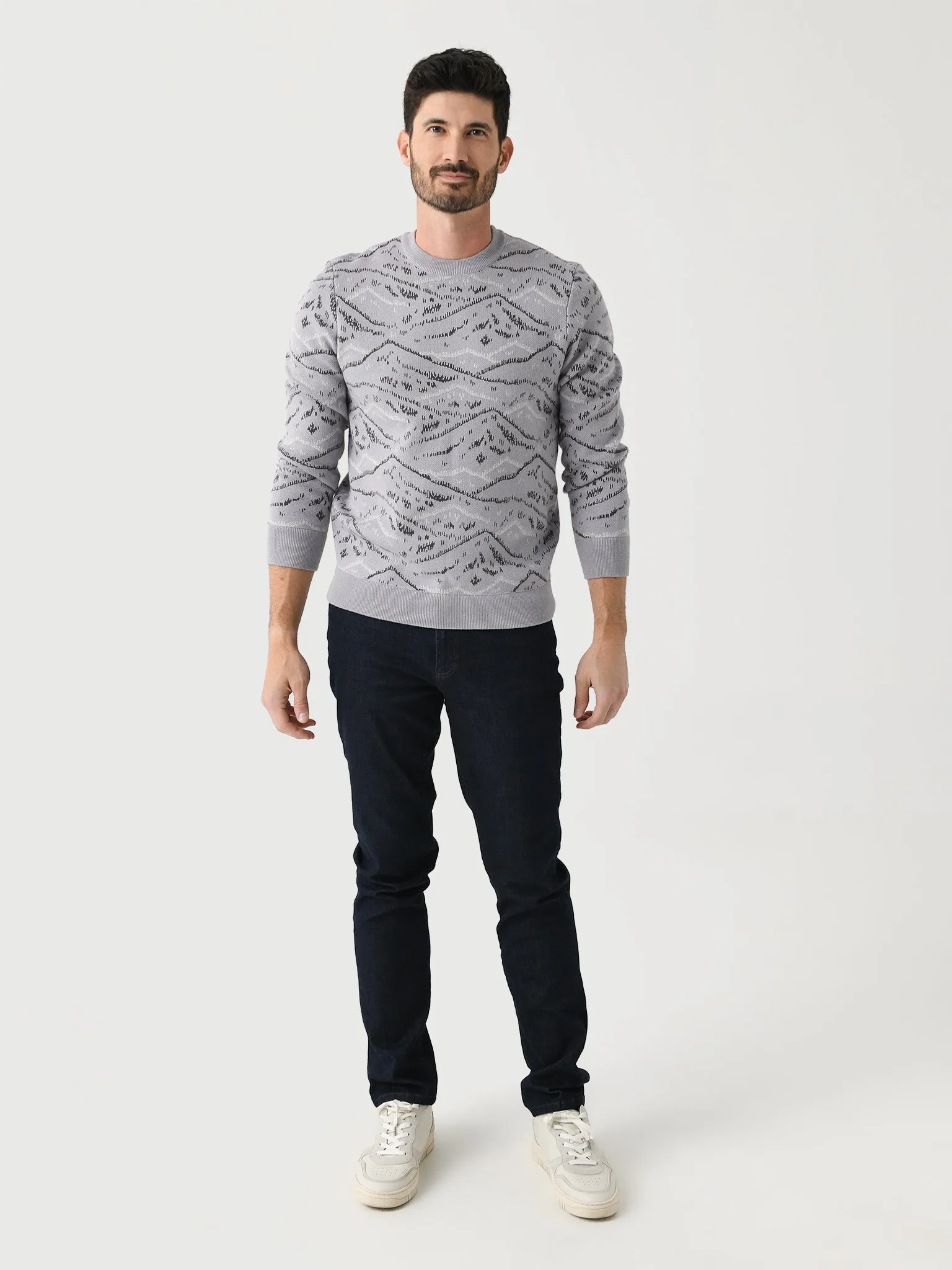Mizzen+Main Men's Hillcrest Crewneck sold by Saint Bernard product image thumbnail 2