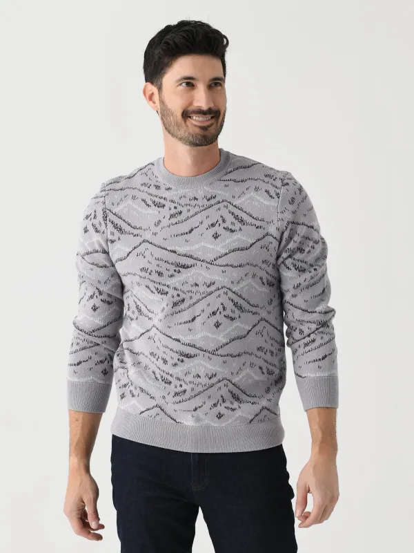 Mizzen+Main Men's Hillcrest Crewneck sold by Saint Bernard