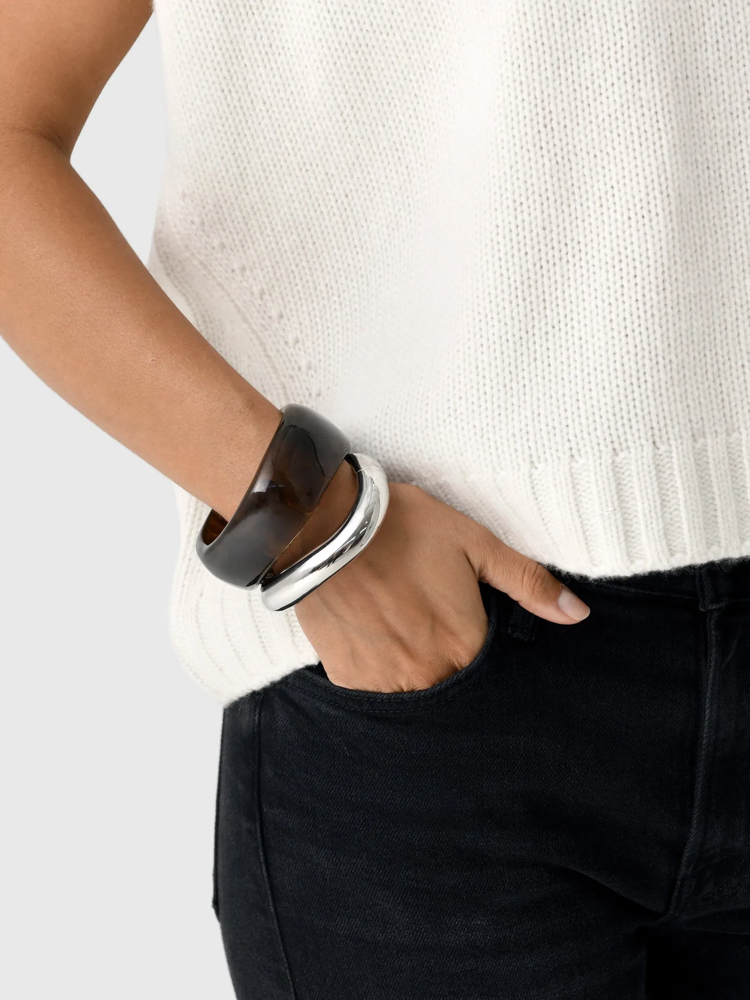 Shashi Bangle Bracelet Set sold by Saint Bernard product image thumbnail 2