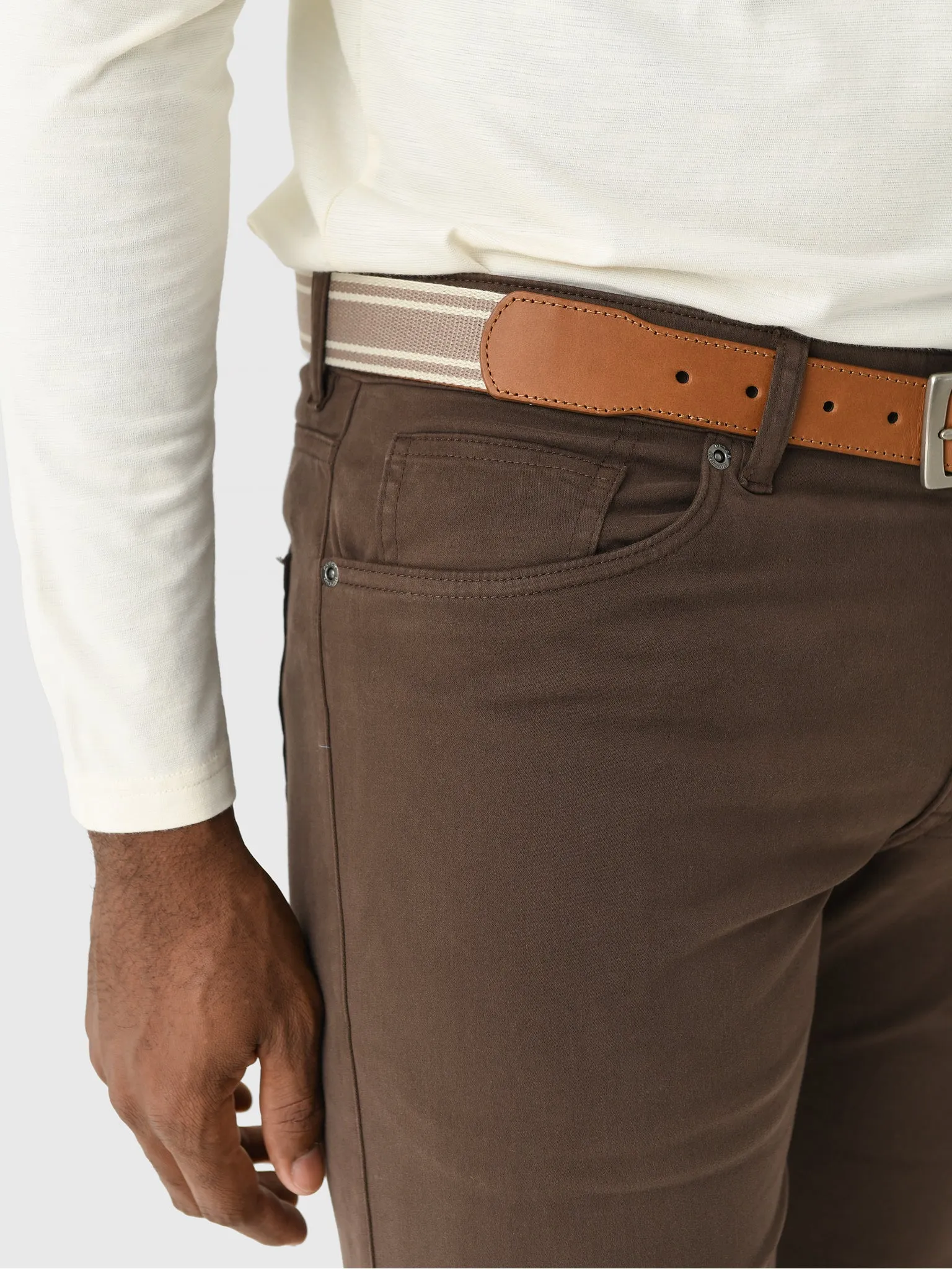 Peter Millar Crown Men's Signature Sateen Five-Pocket Pant sold by Saint Bernard product image thumbnail 5