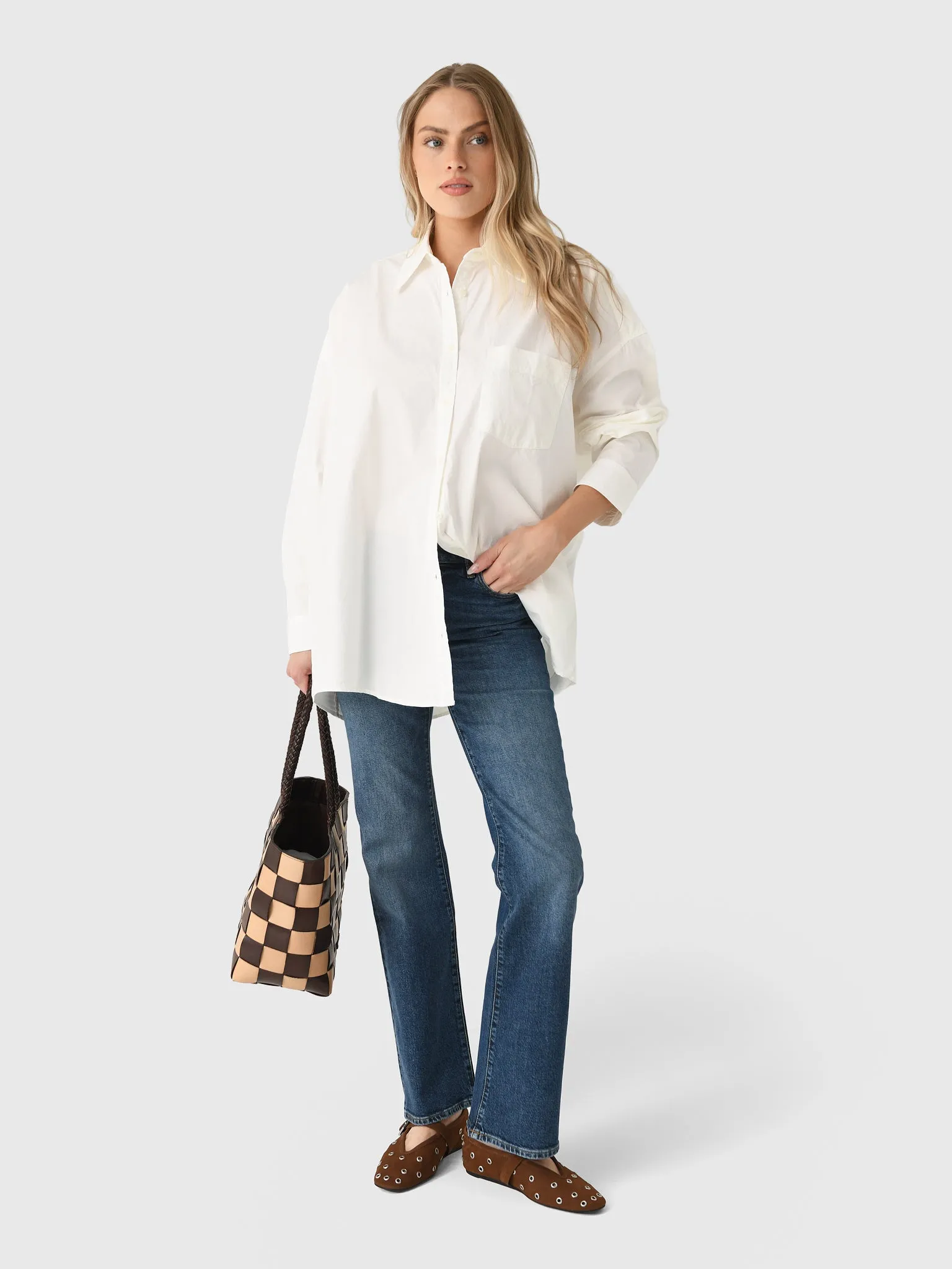 SLVRLAKE Women's Cocoon Shirt sold by Saint Bernard product image thumbnail 2