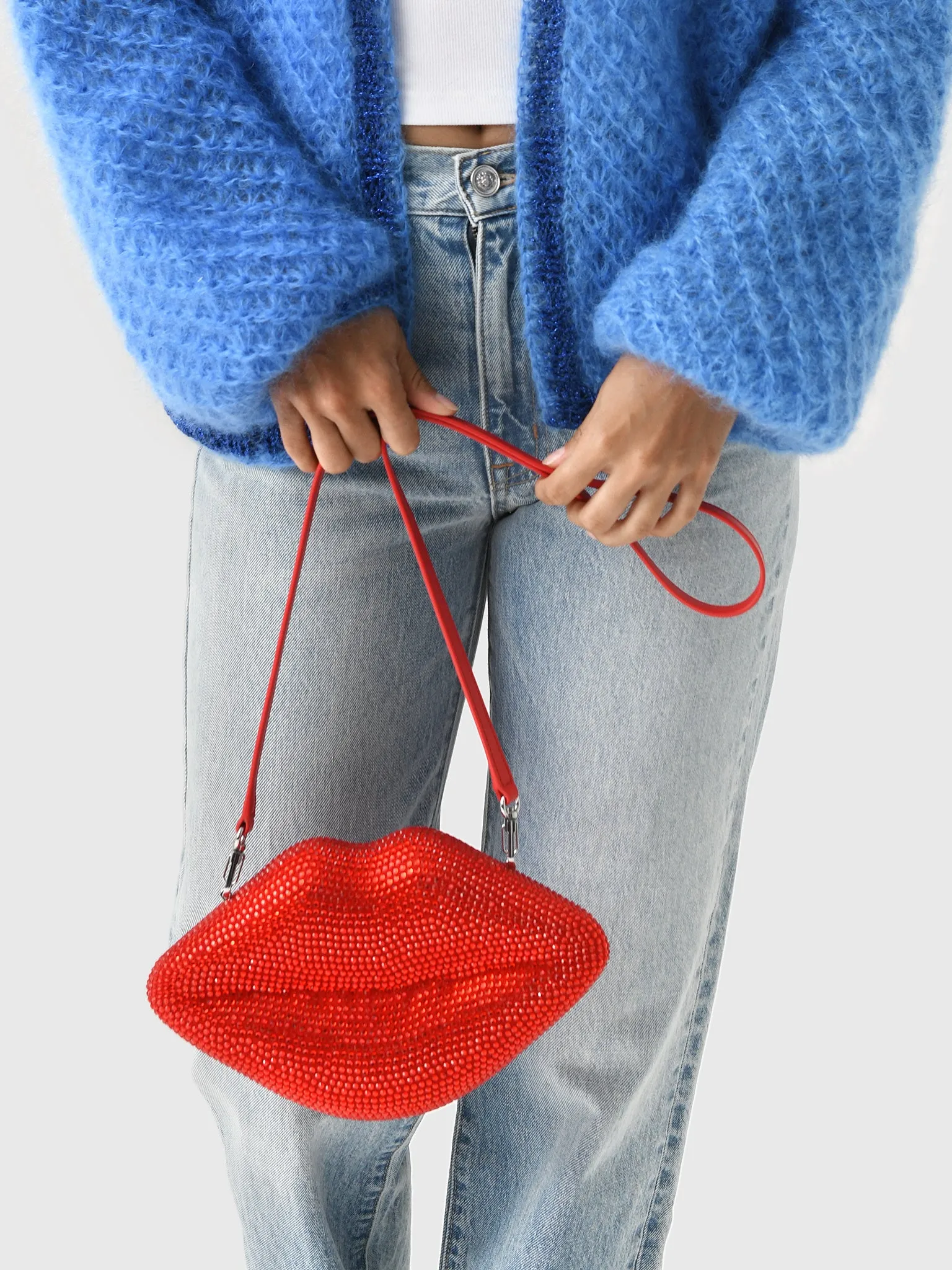 Simon Miller Crystal Lip Clutch sold by Saint Bernard product image thumbnail 2