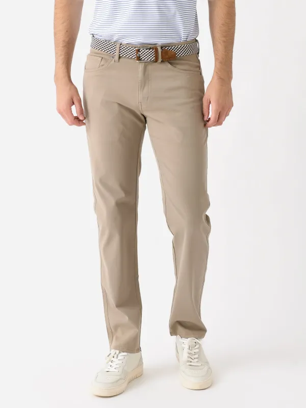 Peter Millar Crown Men's Signature Sateen Five-Pocket Pant sold by Saint Bernard