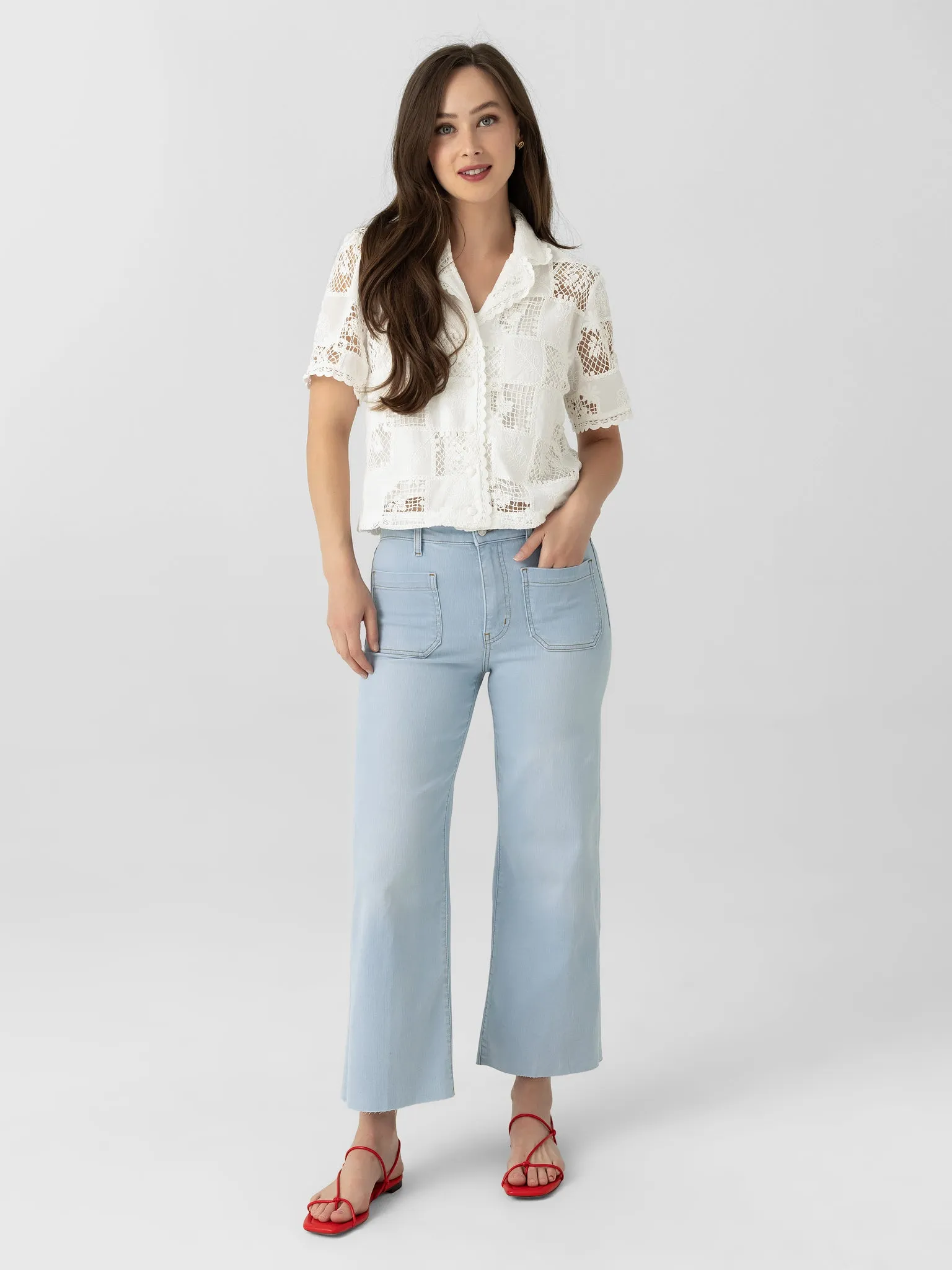 Eche Women's Embroidered Shirt sold by Saint Bernard product image thumbnail 2