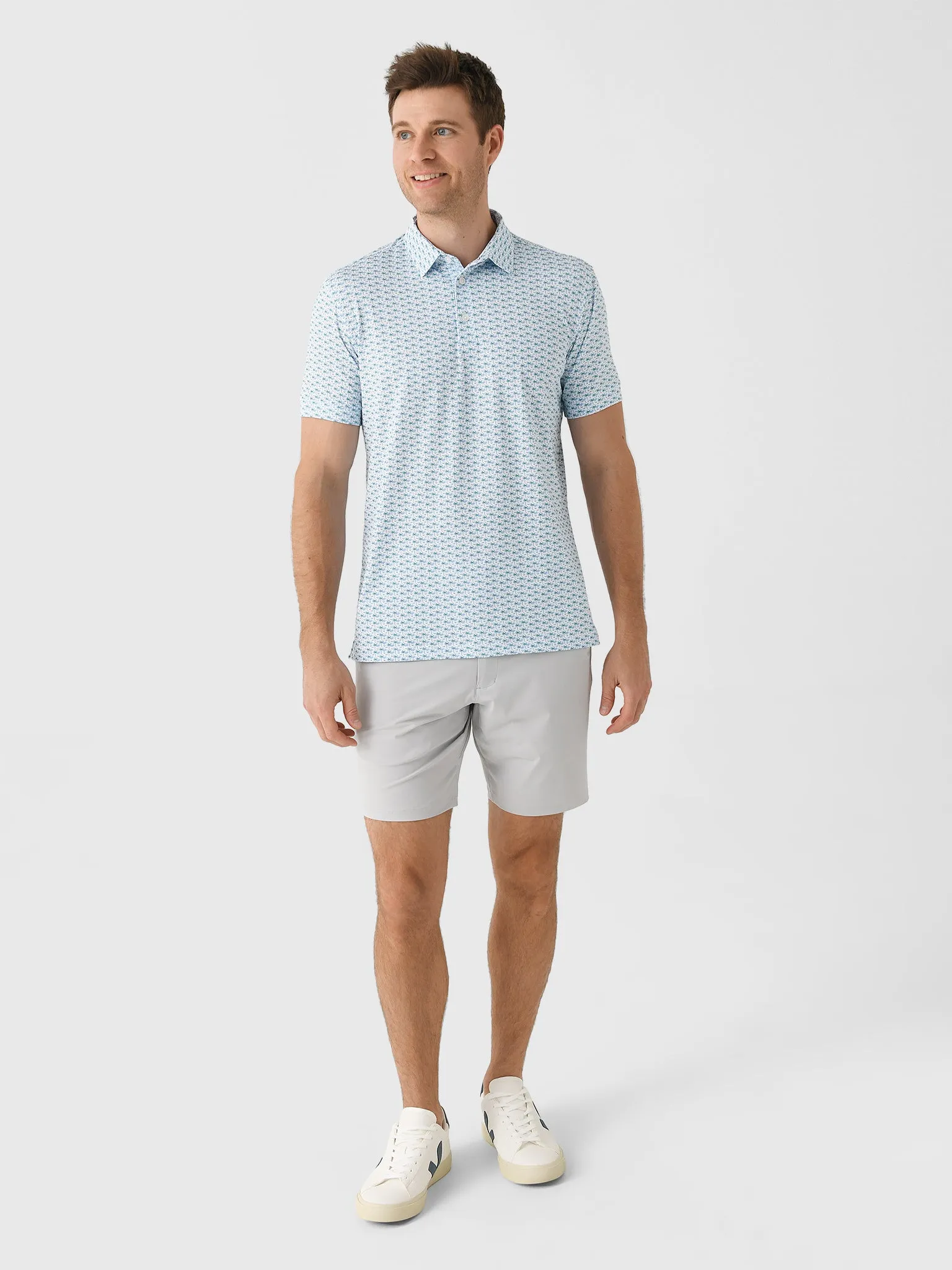 Mizzen+Main Men's Trim Versa Polo sold by Saint Bernard product image thumbnail 2