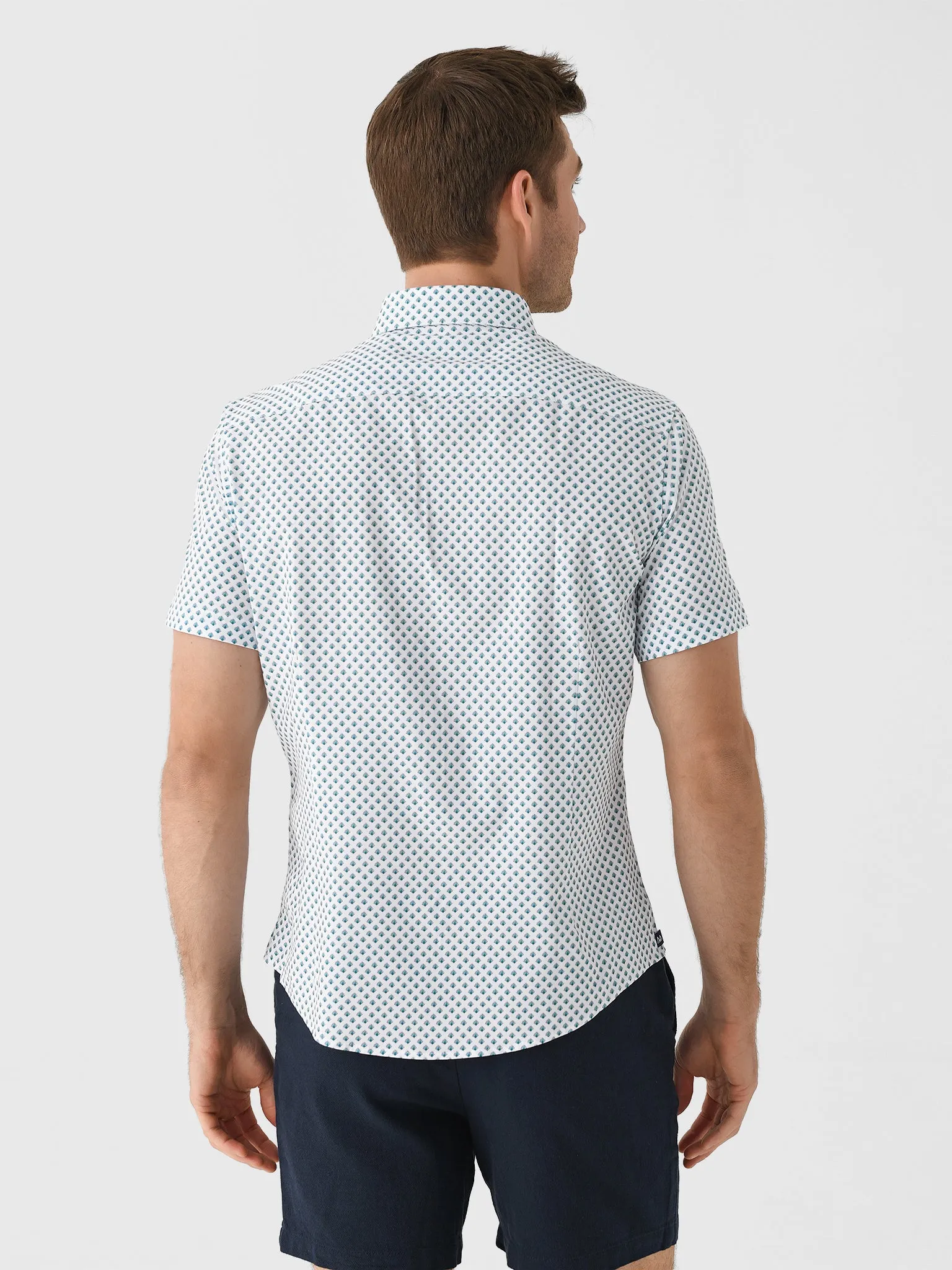 Mizzen+Main Men's Trim Leeward Short Sleeve Dress Shirt sold by Saint Bernard product image thumbnail 4