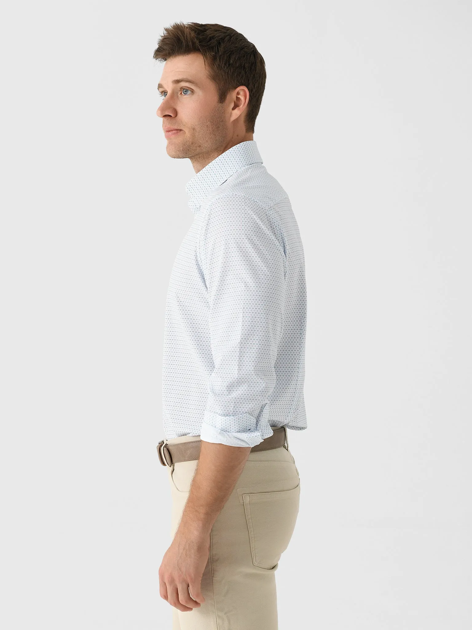 Mizzen+Main Men's Trim Leeward Dress Shirt sold by Saint Bernard product image thumbnail 3