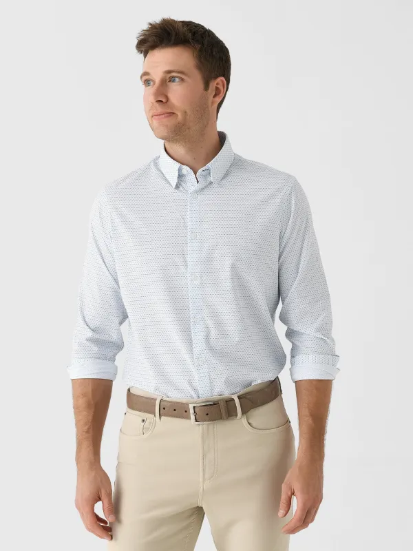 Mizzen+Main Men's Trim Leeward Dress Shirt made by Mizzen+Main