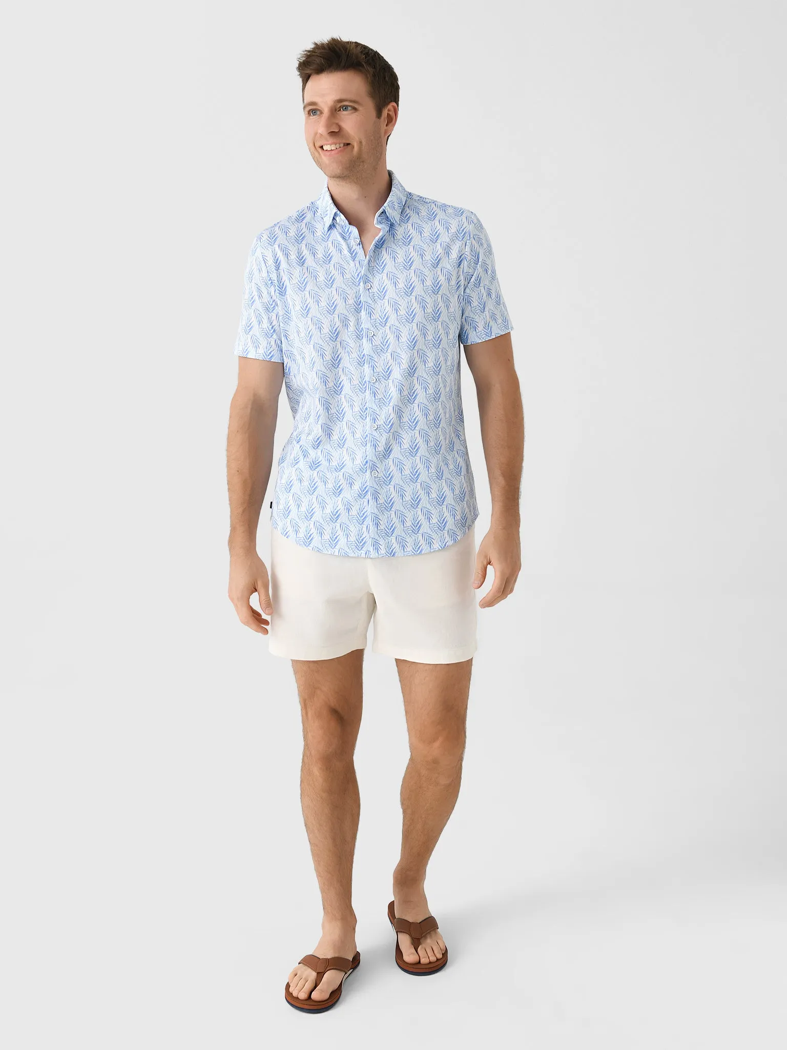Mizzen+Main Men's Trim Halyard Button-Down Shirt sold by Saint Bernard product image thumbnail 2