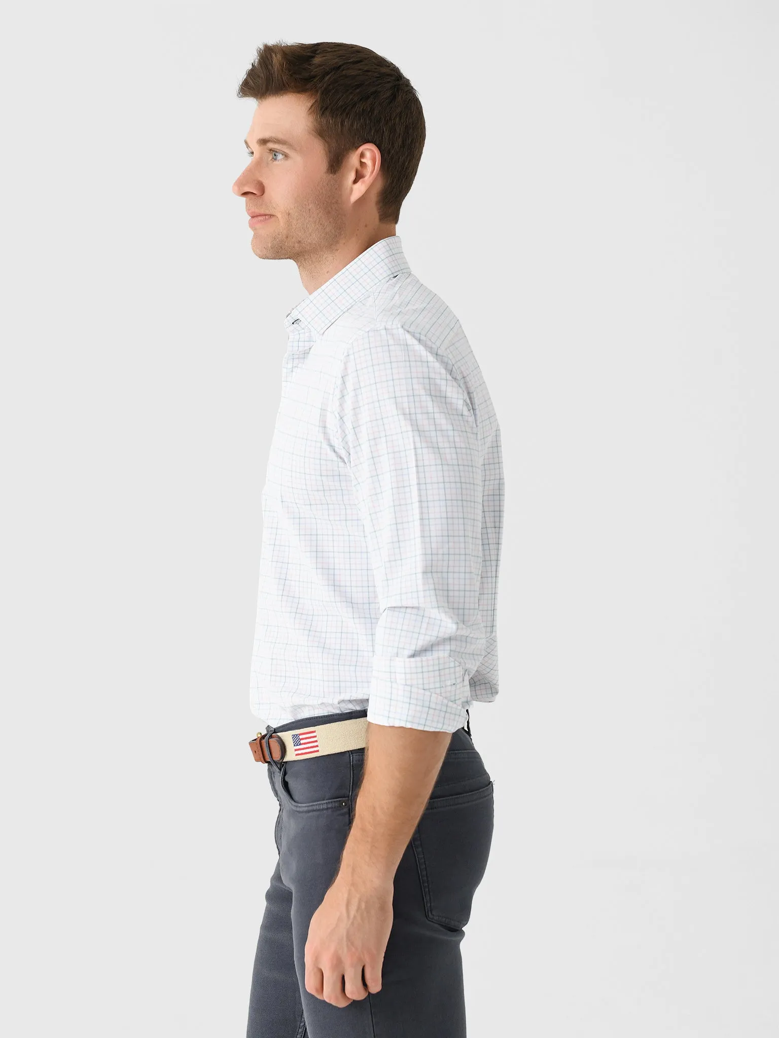 Mizzen+Main Men's Trim Leeward Dress Shirt sold by Saint Bernard product image thumbnail 3