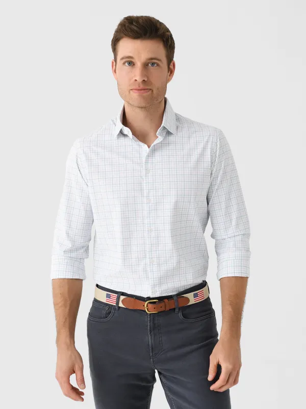 Mizzen+Main Men's Trim Leeward Dress Shirt sold by Saint Bernard