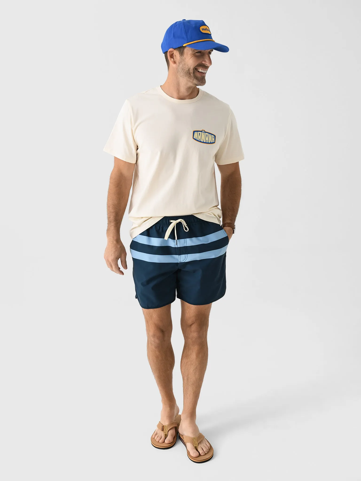 Fair Harbor Men's The Anchor 6" Swim Trunk sold by Saint Bernard product image thumbnail 2