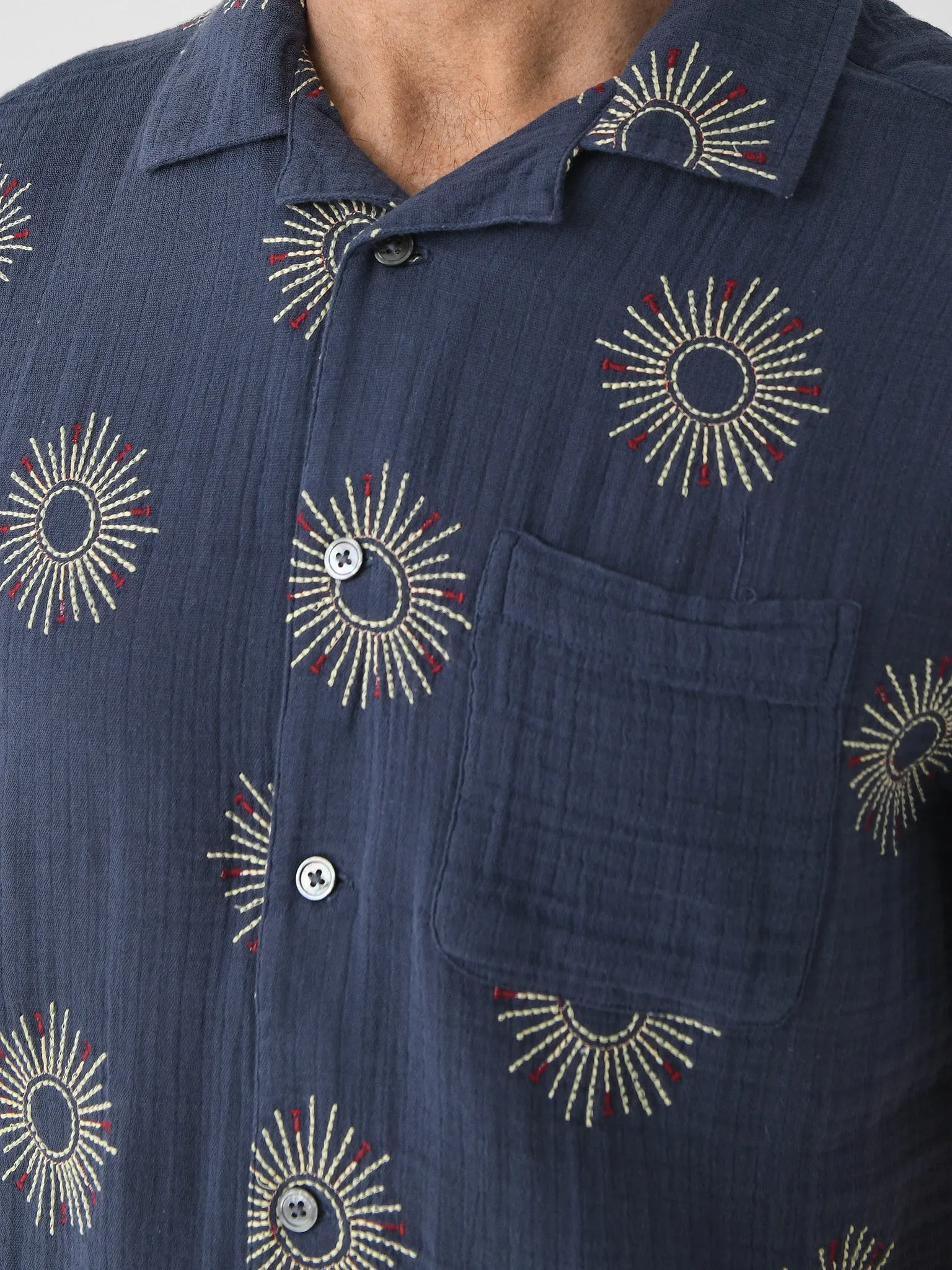 Far Afield Men's Stachio Short Sleeve Shirt sold by Saint Bernard product image thumbnail 5