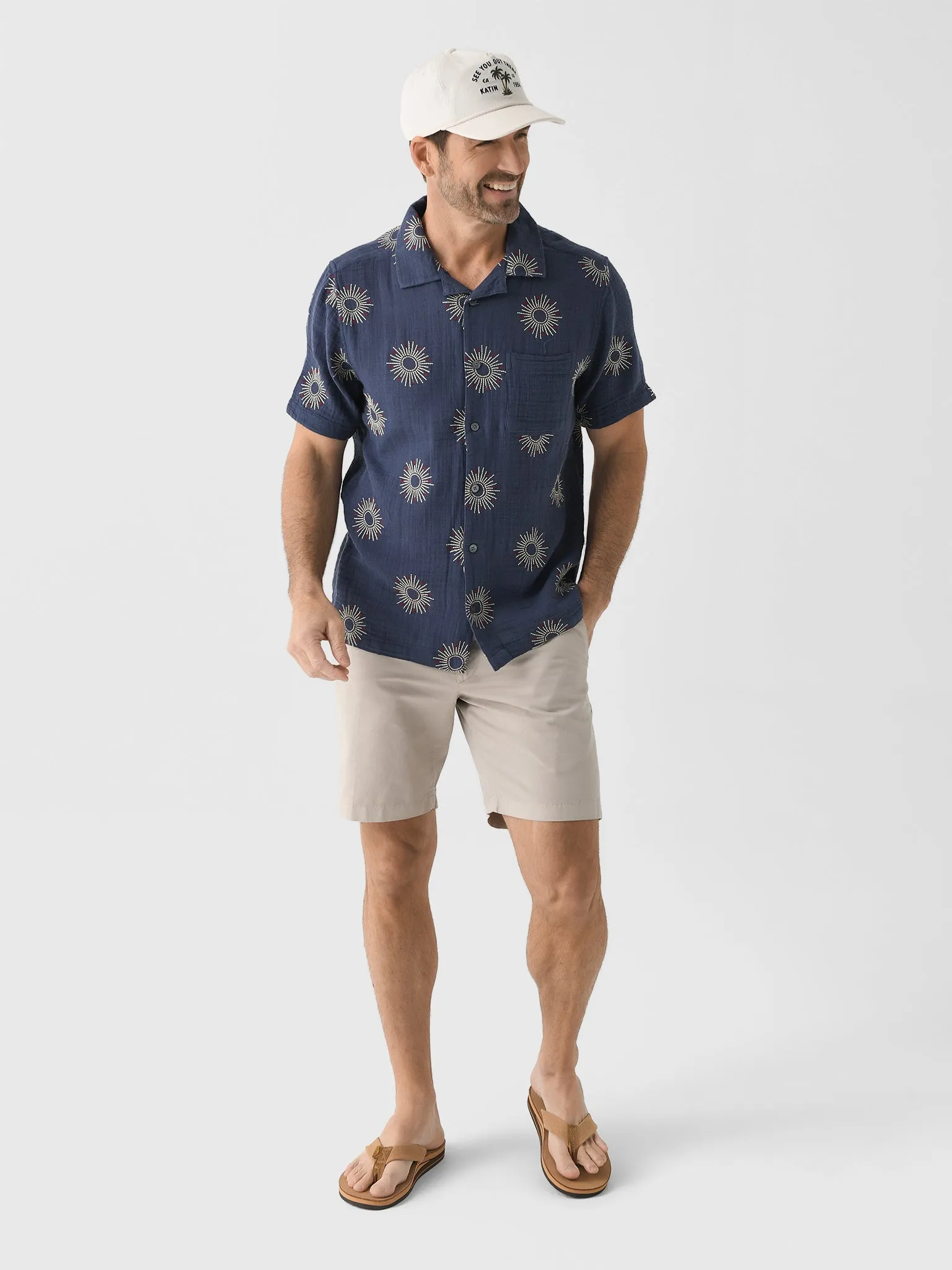 Far Afield Men's Stachio Short Sleeve Shirt sold by Saint Bernard product image thumbnail 3
