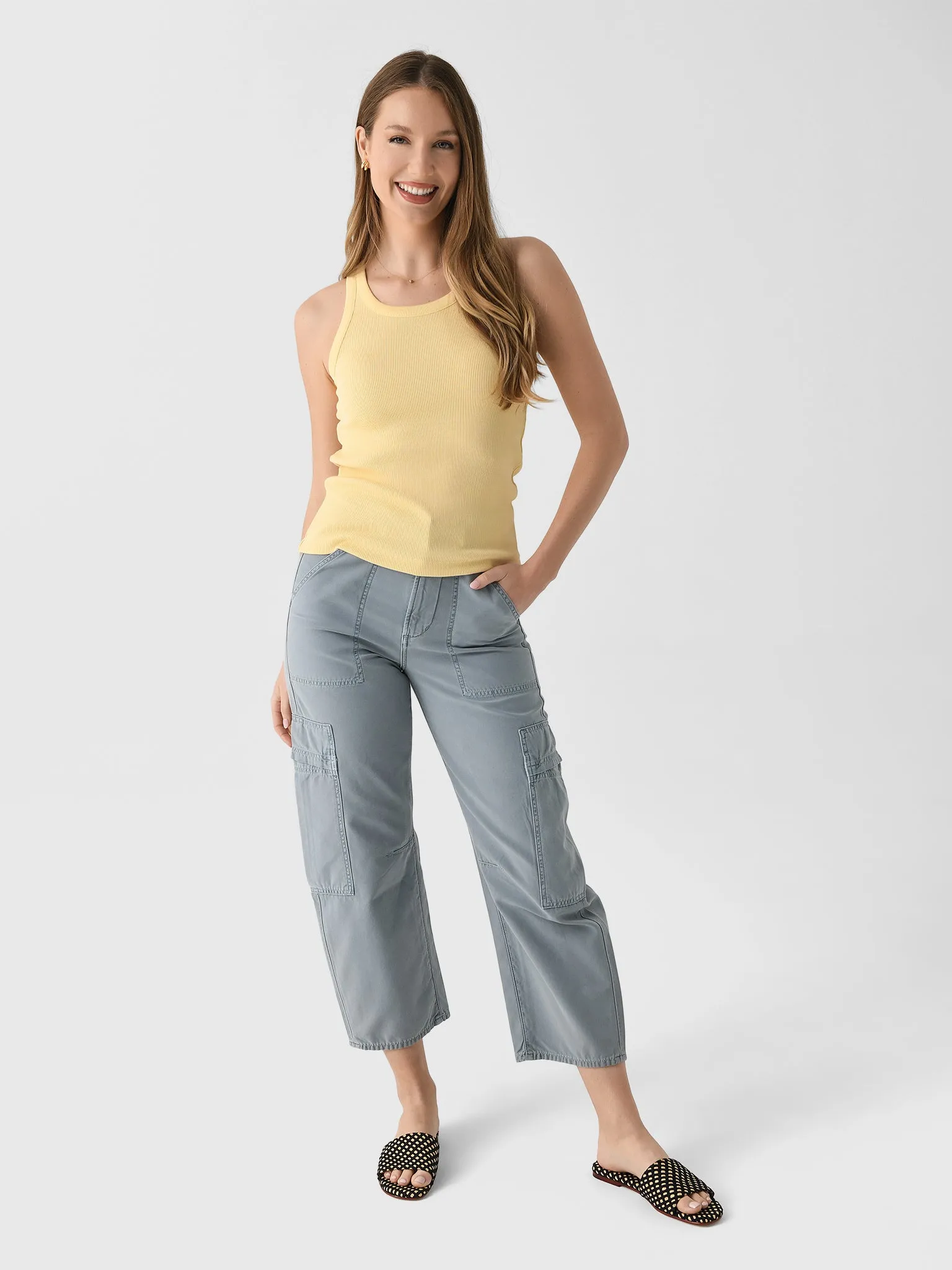 VInce Women's Ribbed Scoop-Neck Tank sold by Saint Bernard product image thumbnail 2