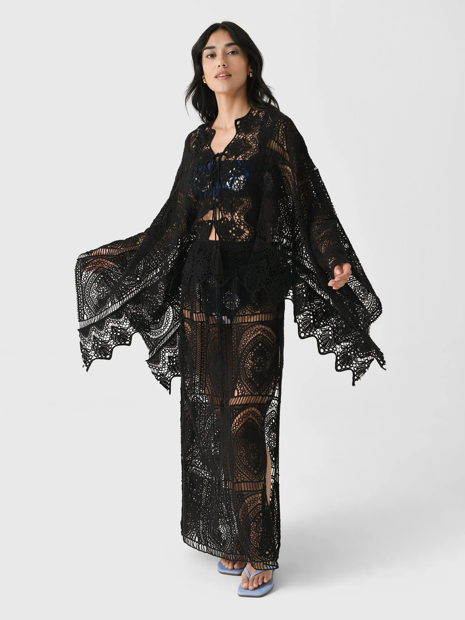 Essentiel Antwerp Women's Hissouri Crochet Dress sold by Saint Bernard