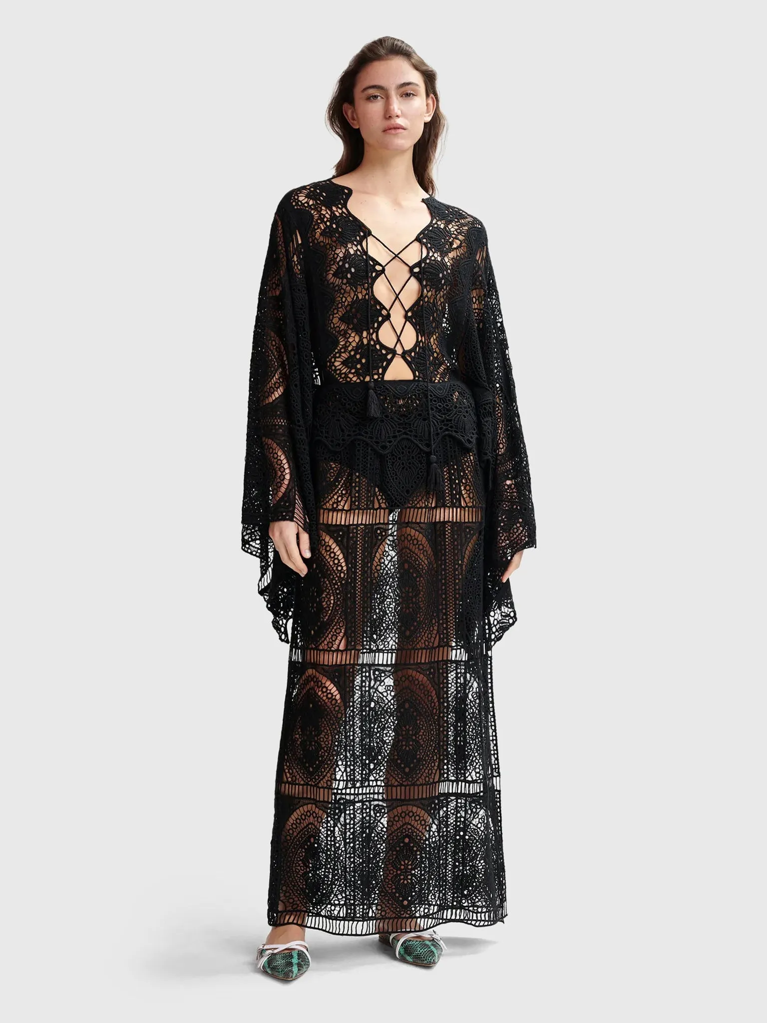 Essentiel Antwerp Women's Hissouri Crochet Dress sold by Saint Bernard product image thumbnail 5