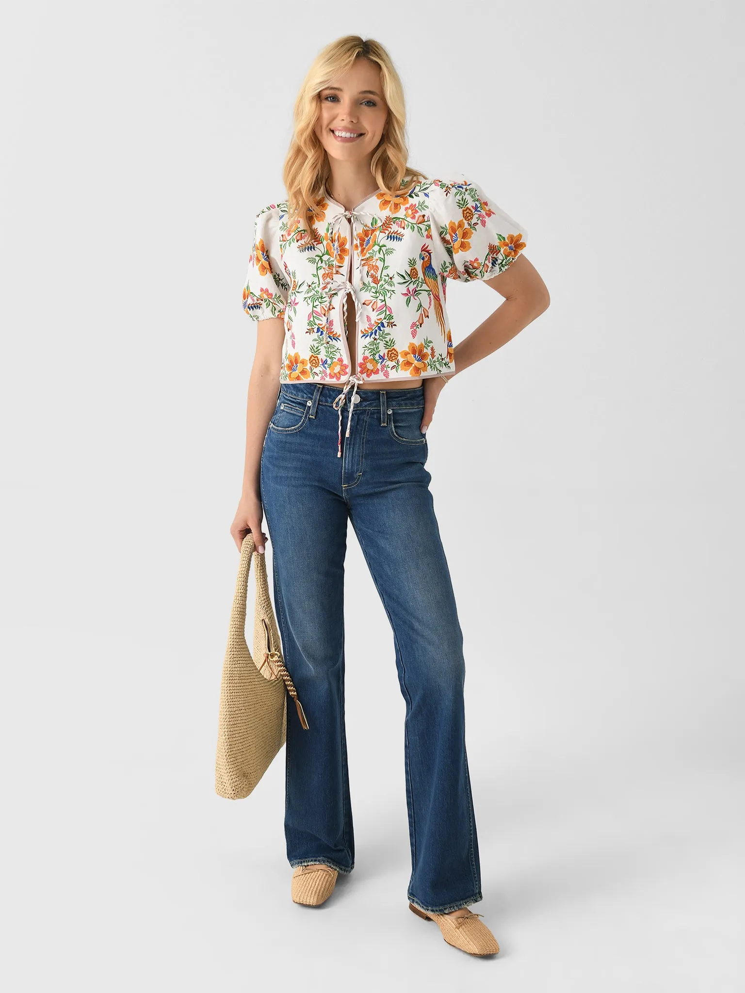 AMO Women's Rosa Cuffed Flare Jean sold by Saint Bernard product image thumbnail 2