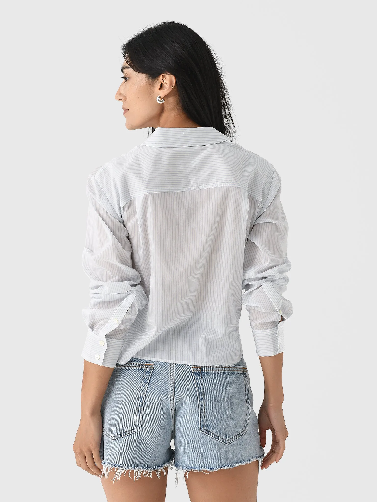 Frame Women's The Curved Hem Shirt sold by Saint Bernard product image thumbnail 4