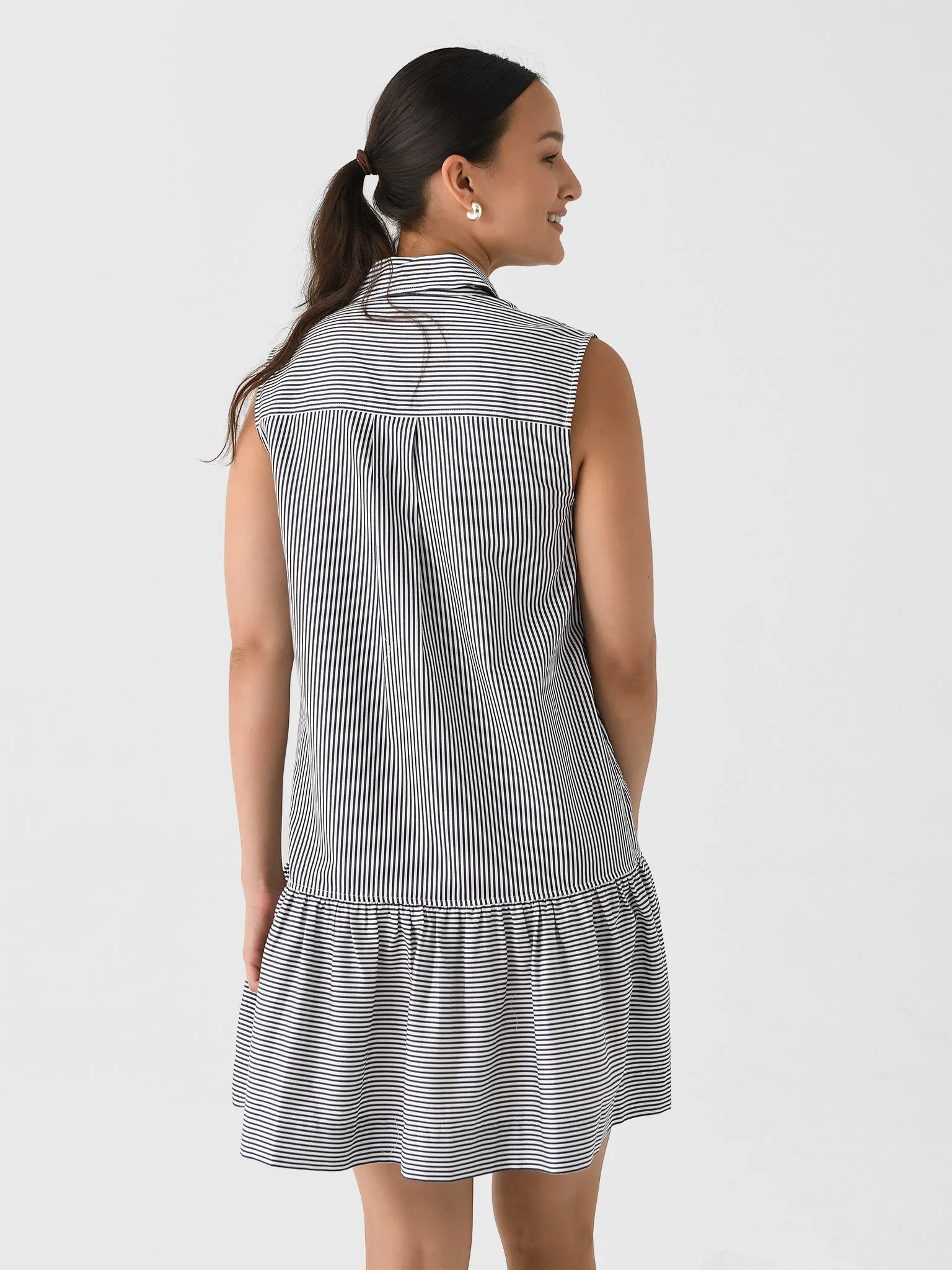 Simkhai Women's Candace Mini Shirt Dress sold by Saint Bernard product image thumbnail 4