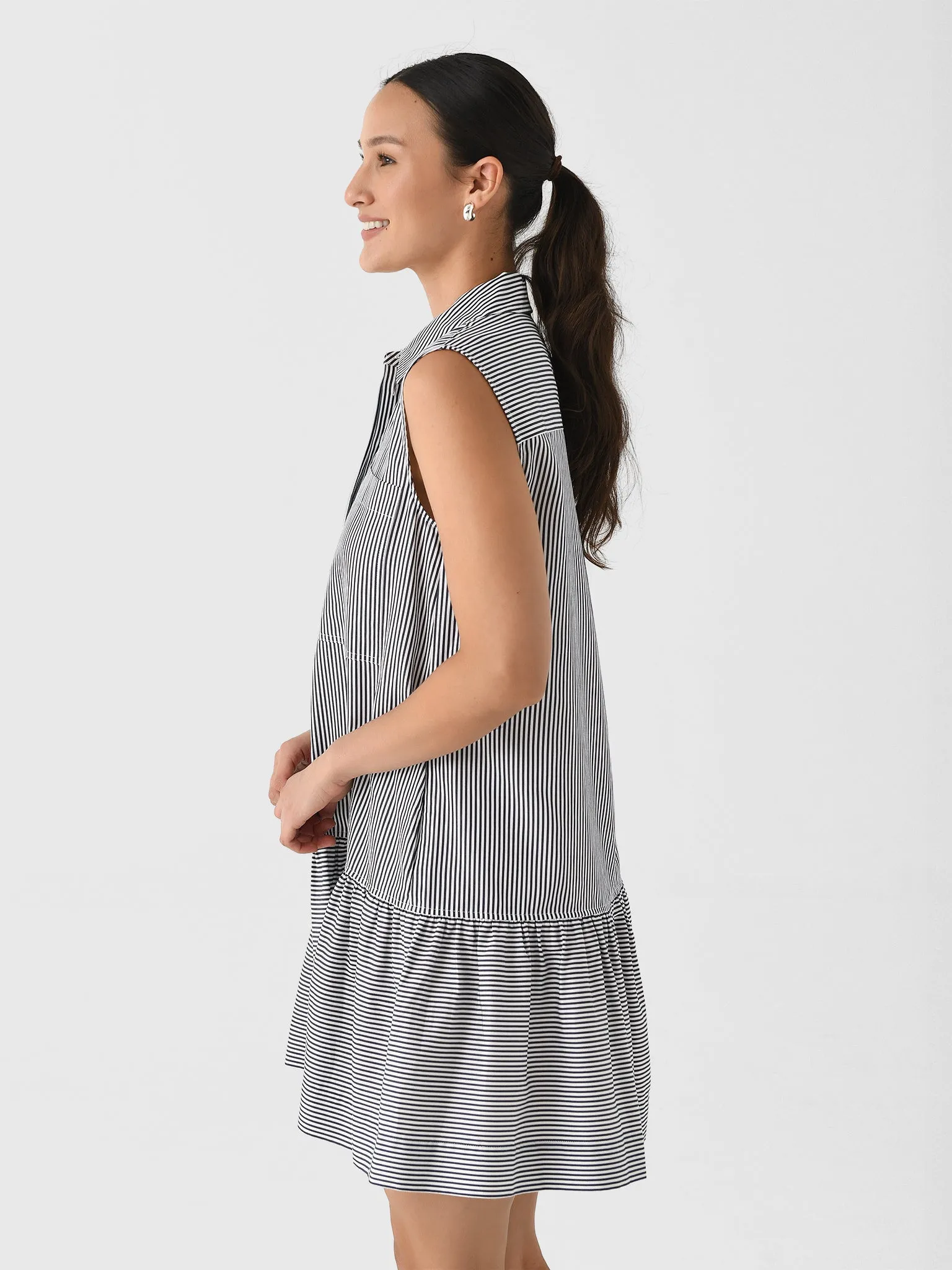 Simkhai Women's Candace Mini Shirt Dress sold by Saint Bernard product image thumbnail 3