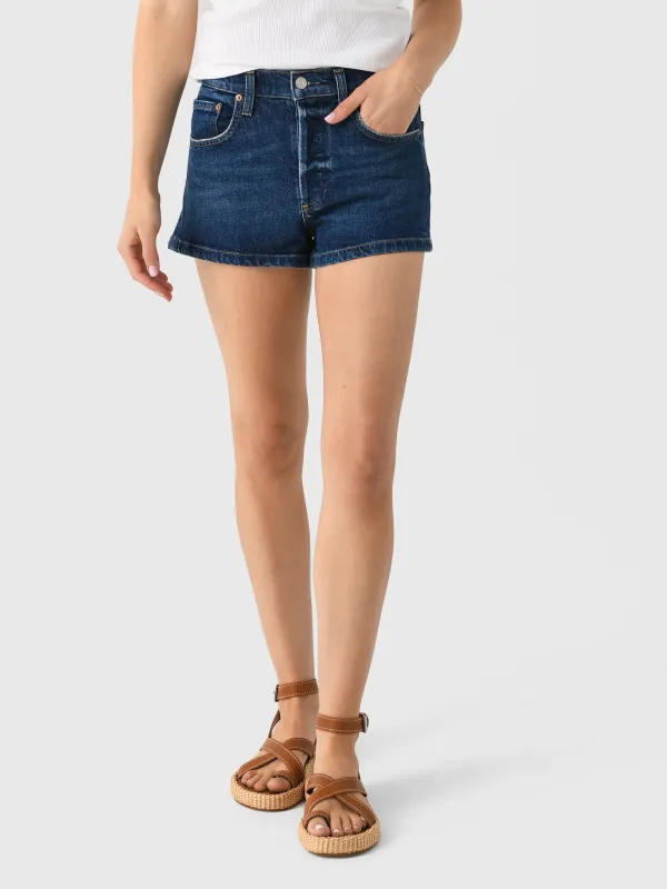 Agolde Women's Ridley Vintage Short made by Saint Bernard