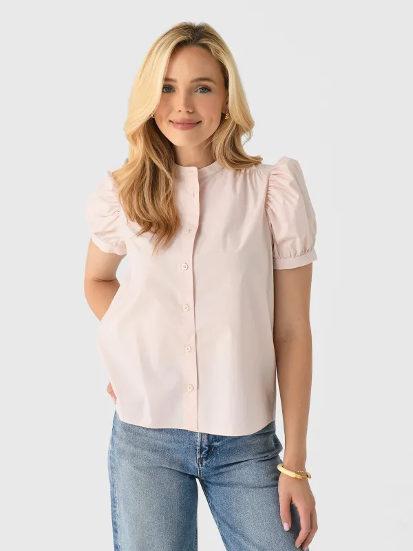 Frame Women's The Gathered Top made by Frame Denim