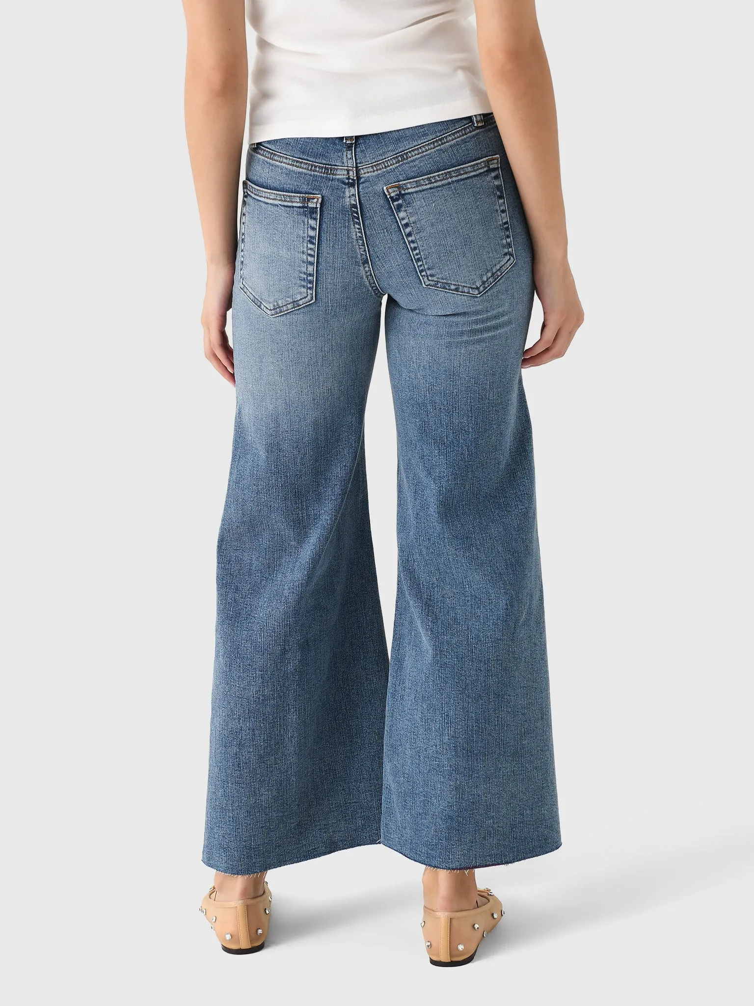 Frame Women's Le Palazzo Crop Jean sold by Saint Bernard product image thumbnail 4