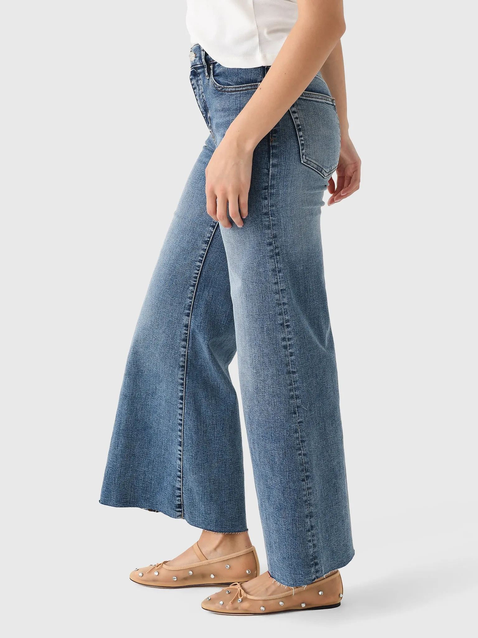 Frame Women's Le Palazzo Crop Jean sold by Saint Bernard product image thumbnail 3