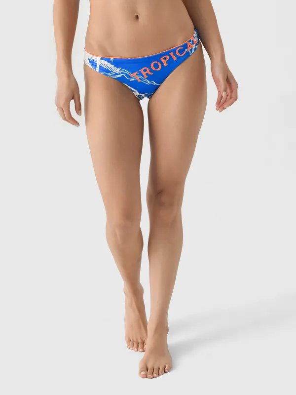 Maaji Women's Tropical Paradise Flirt Bikini Bottom made by Maaji