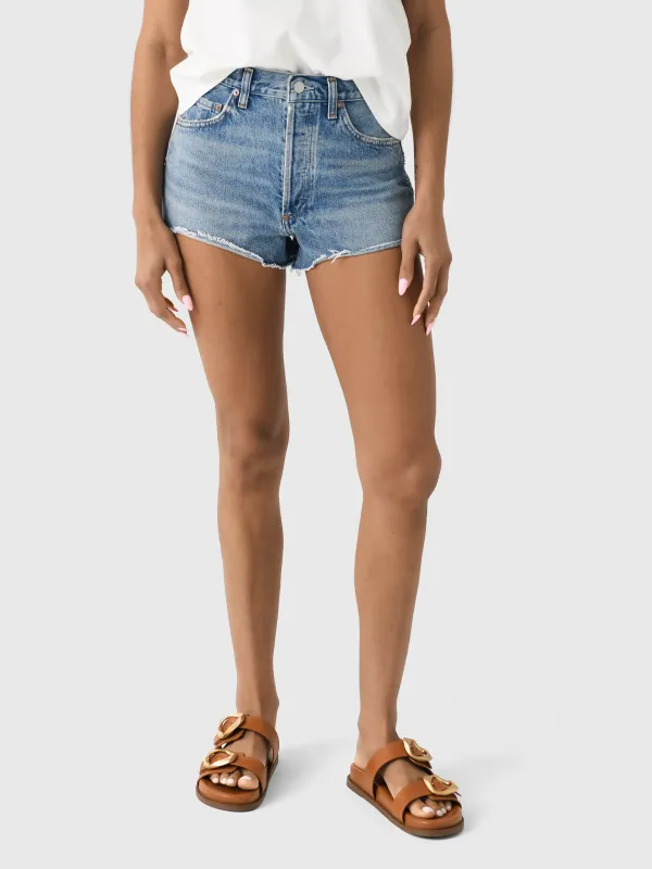 Agolde Women's Ridley Vintage Short made by Saint Bernard