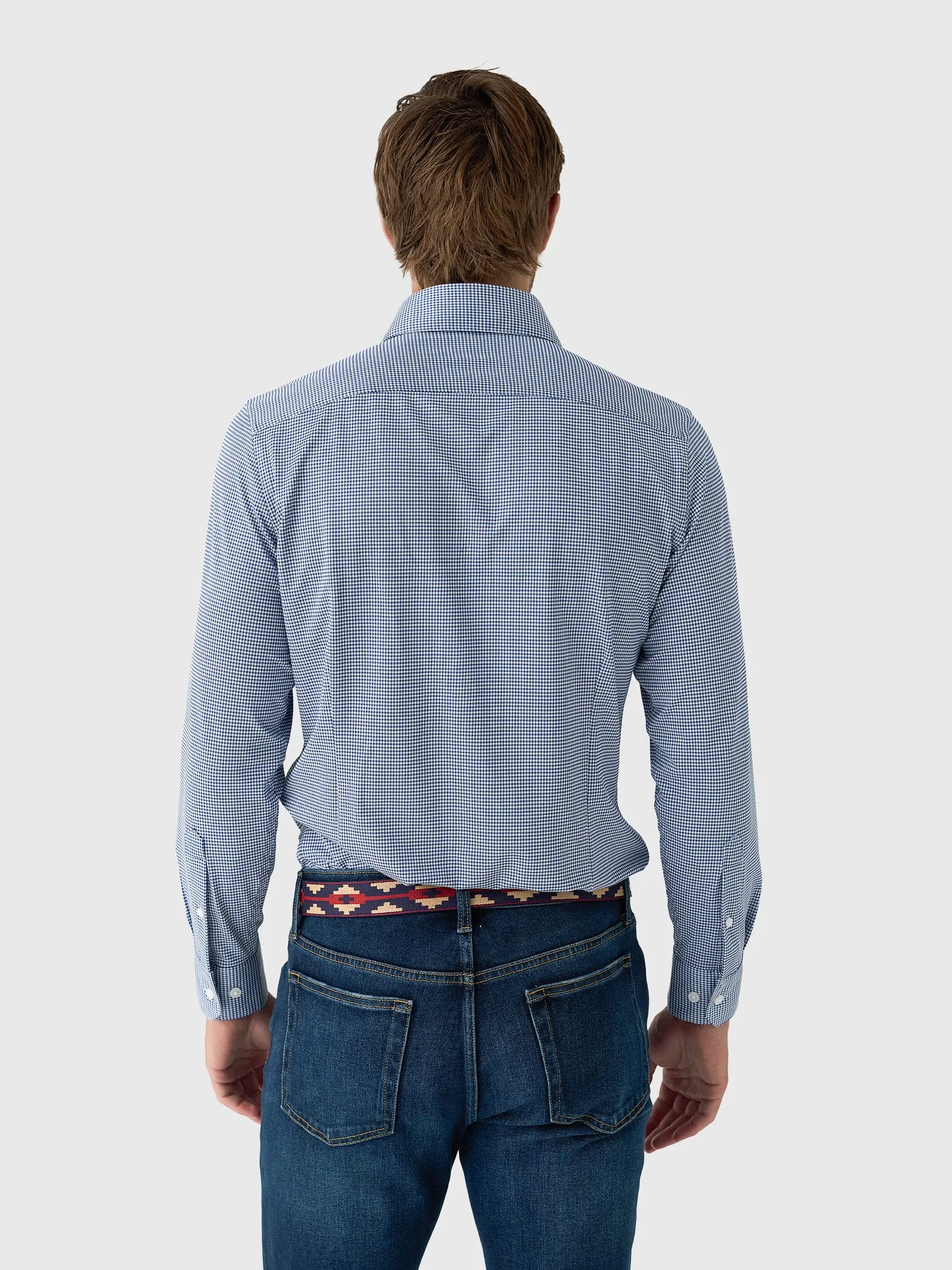 Mizzen+Main Men's Trim Halyard Long Sleeve Dress Shirt sold by Saint Bernard product image thumbnail 4