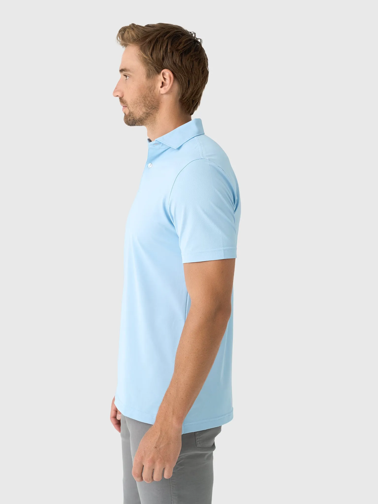Peter Millar Crown Crafted Men's Soul Performance Mesh Polo sold by Saint Bernard product image thumbnail 3