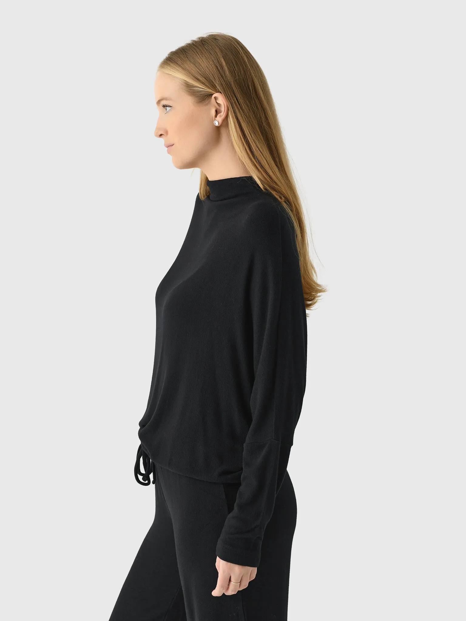 Eberjey Women's Cozy Time Mock Neck Pullover sold by Saint Bernard product image thumbnail 3