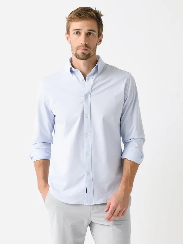 Mizzen+Main Men's Trim Ellis Oxford Shirt made by Mizzen+Main