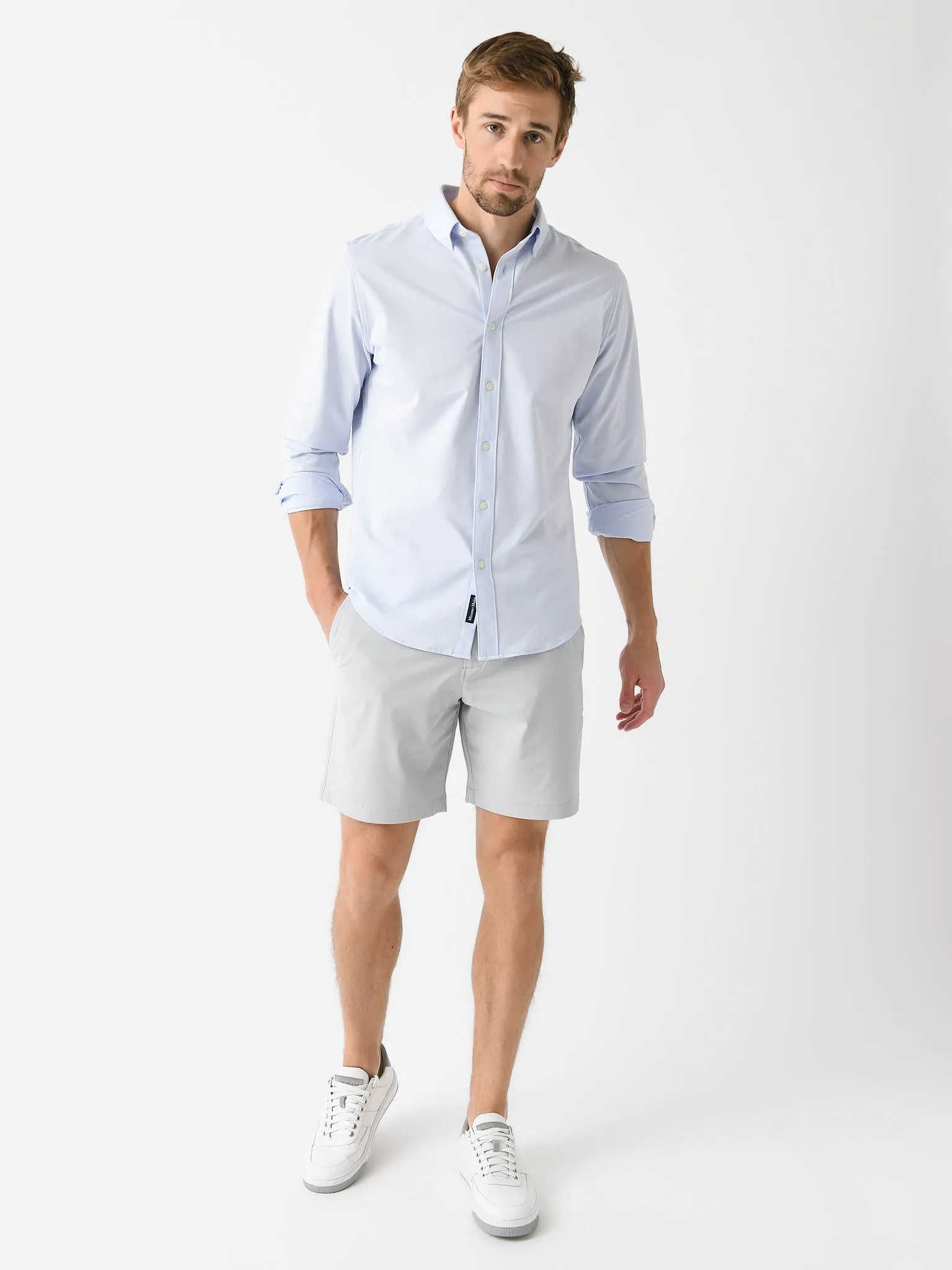 Mizzen+Main Men's Trim Ellis Oxford Shirt sold by Saint Bernard product image thumbnail 2