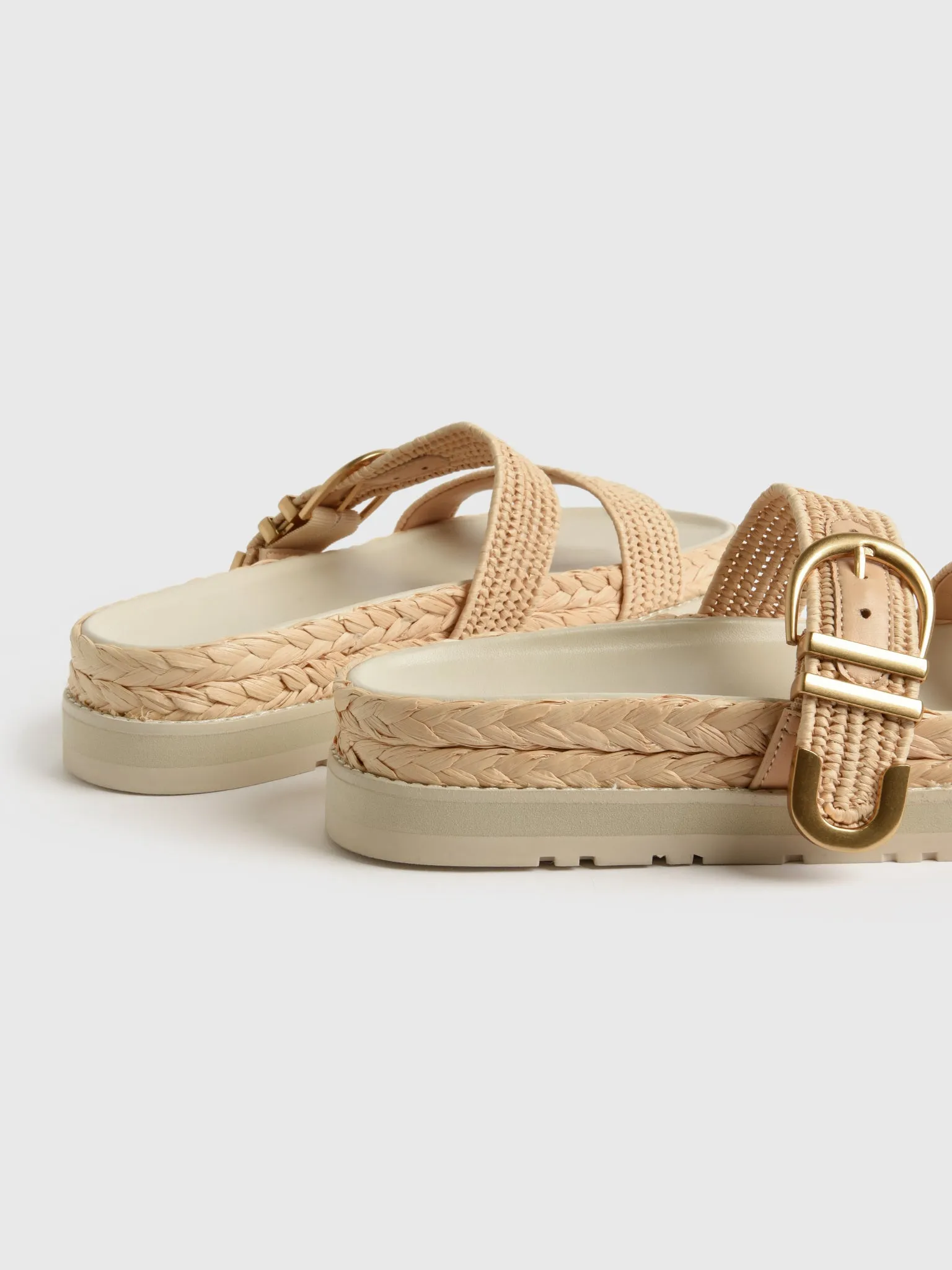 Simkhai Women's Aida Raffia Sandal sold by Saint Bernard product image thumbnail 5