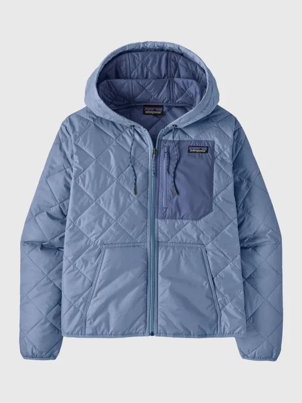 Patagonia Women's Diamond Quilted Bomber Hoody made by Patagonia