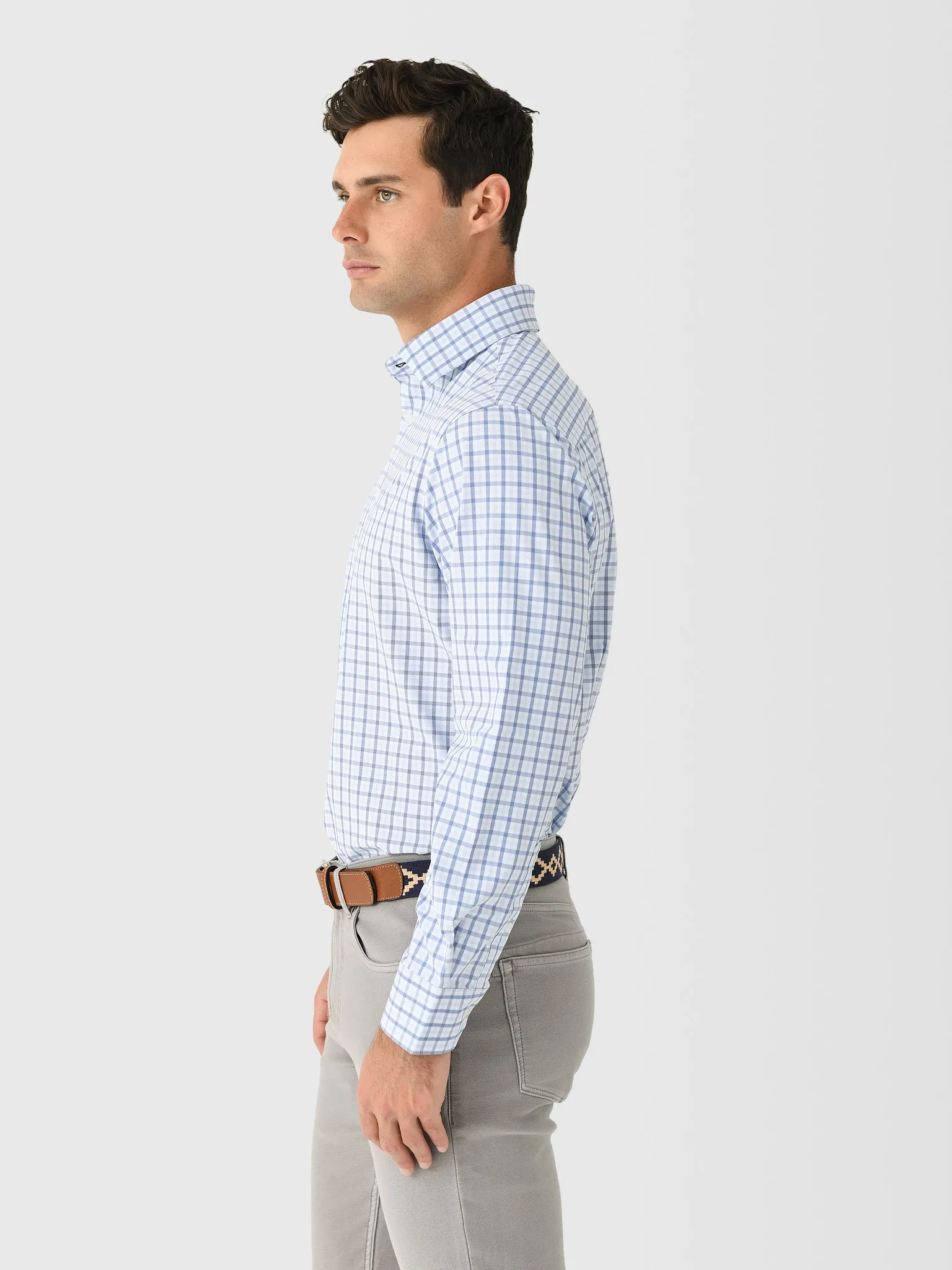 Mizzen+Main Men's Trim Leeward Dress Shirt sold by Saint Bernard product image thumbnail 3