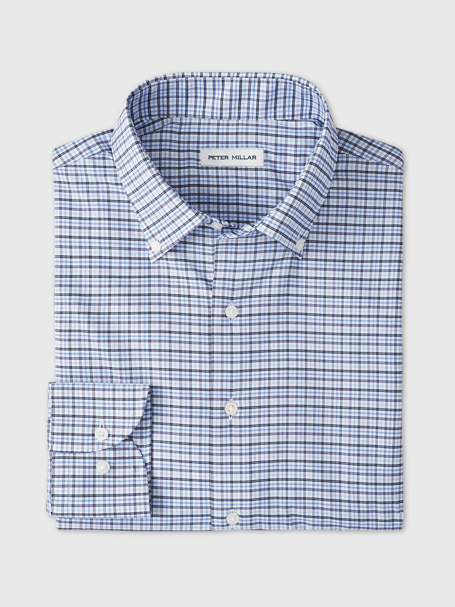 Peter Millar Crown Men's Leavenworth Performance Twill Sport Shirt sold by Saint Bernard product image thumbnail 5