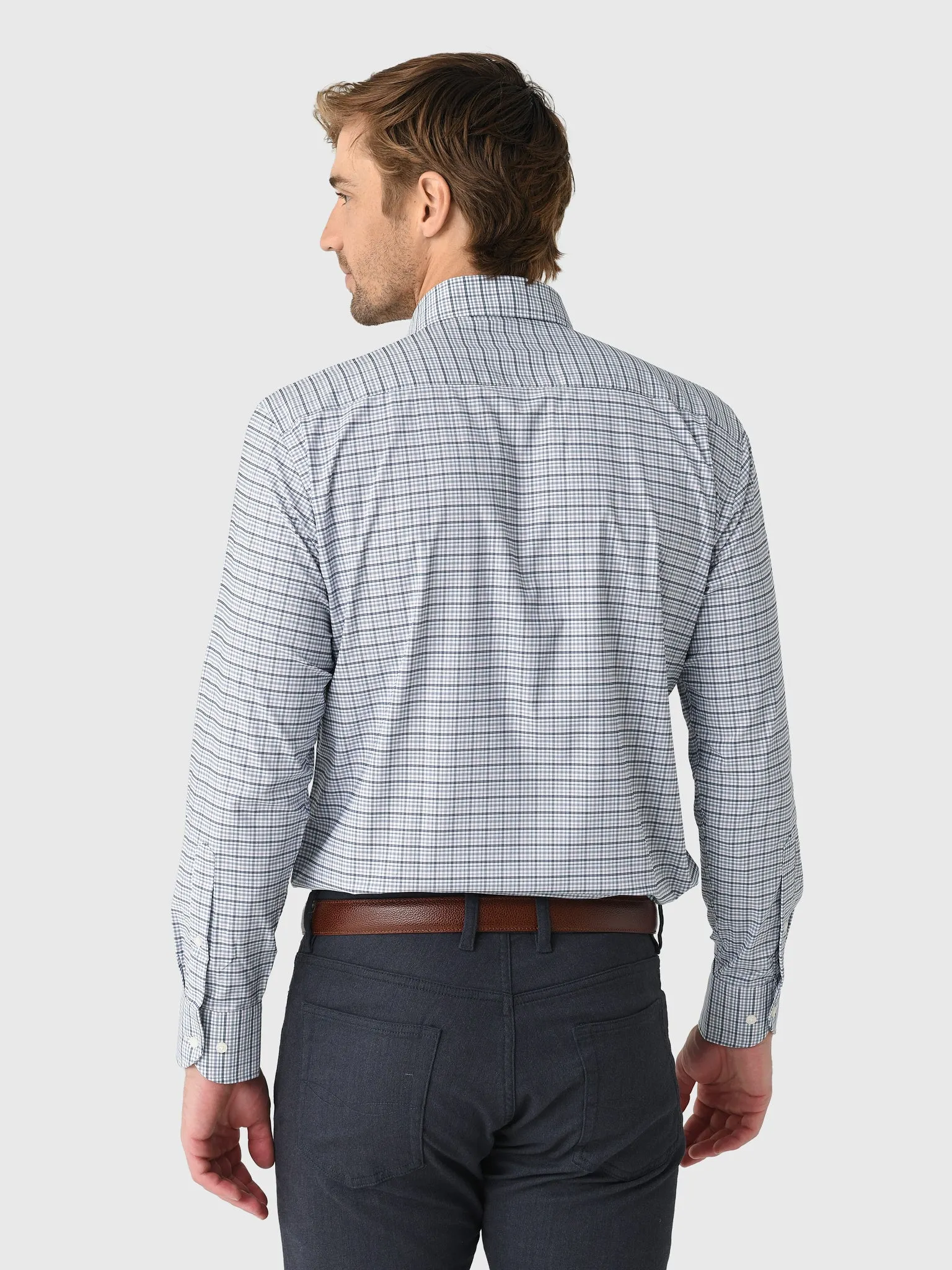 Peter Millar Crown Men's Leavenworth Performance Twill Sport Shirt sold by Saint Bernard product image thumbnail 3