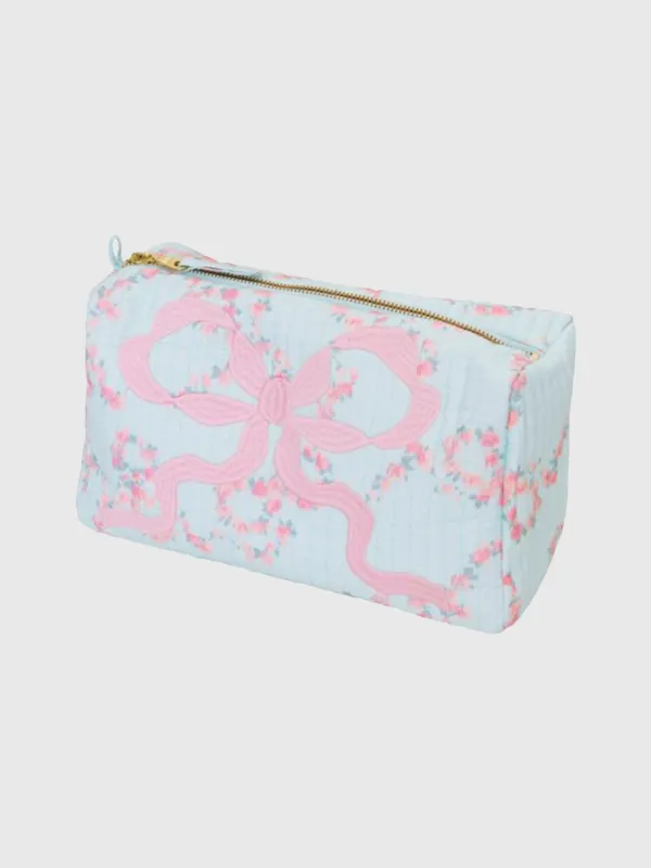LoveShackFancy Octavia Luna Rosa Fleur Pouch made by LoveShackFancy